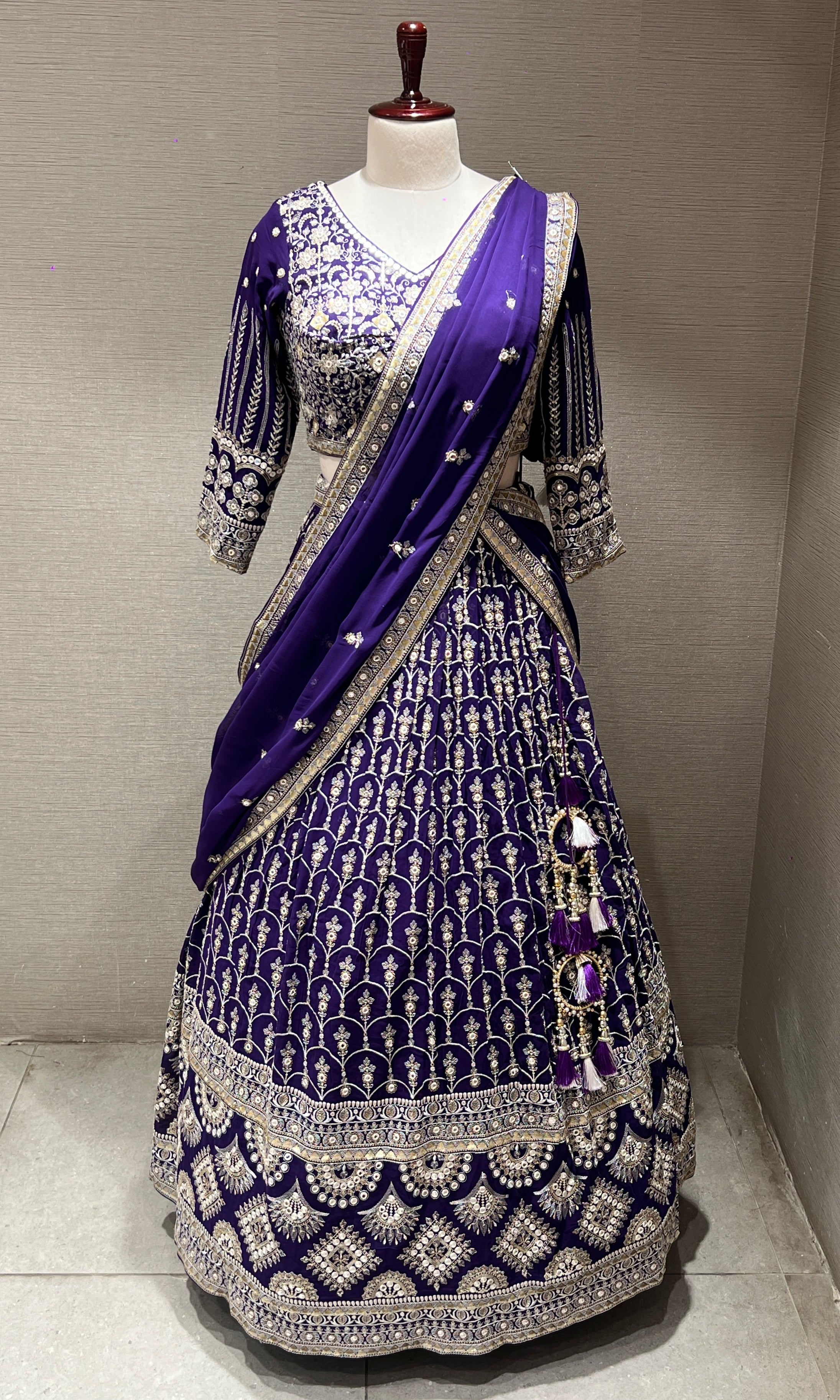 Purple Lehenga