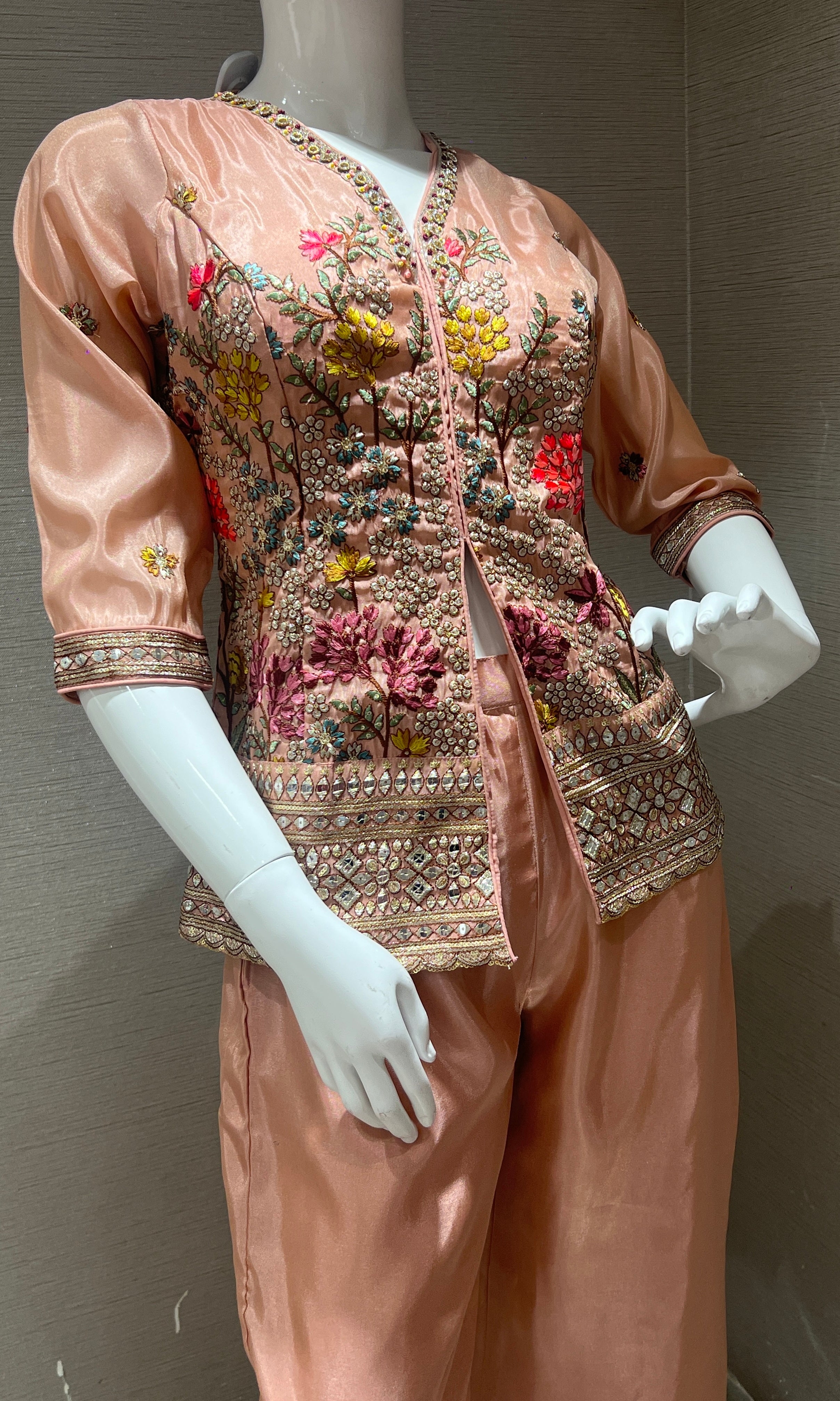 Peach palazzo