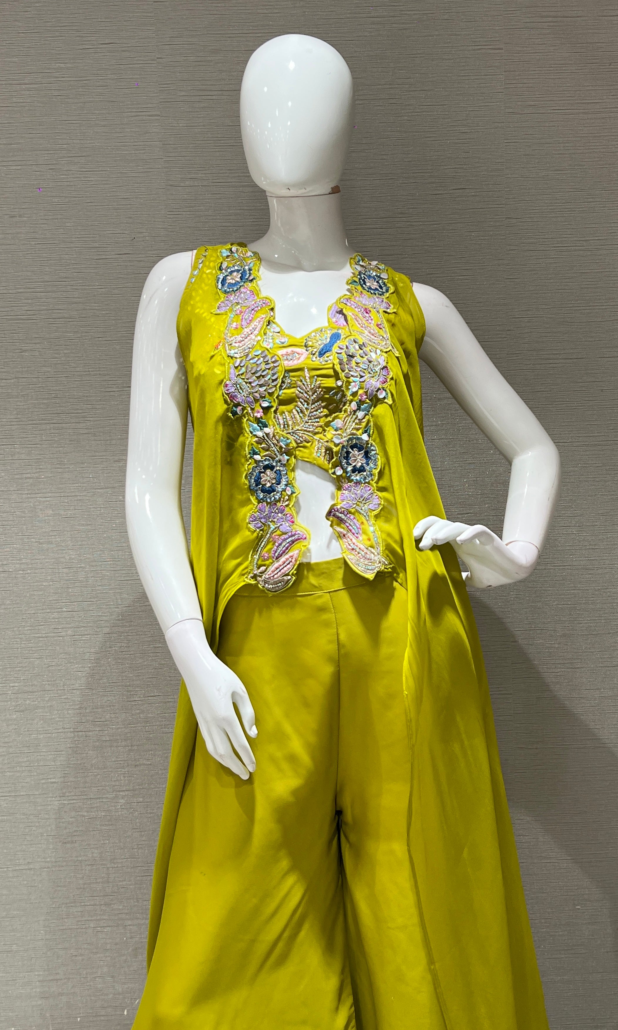 Liril FLOWER 3D CUT palazzo SET