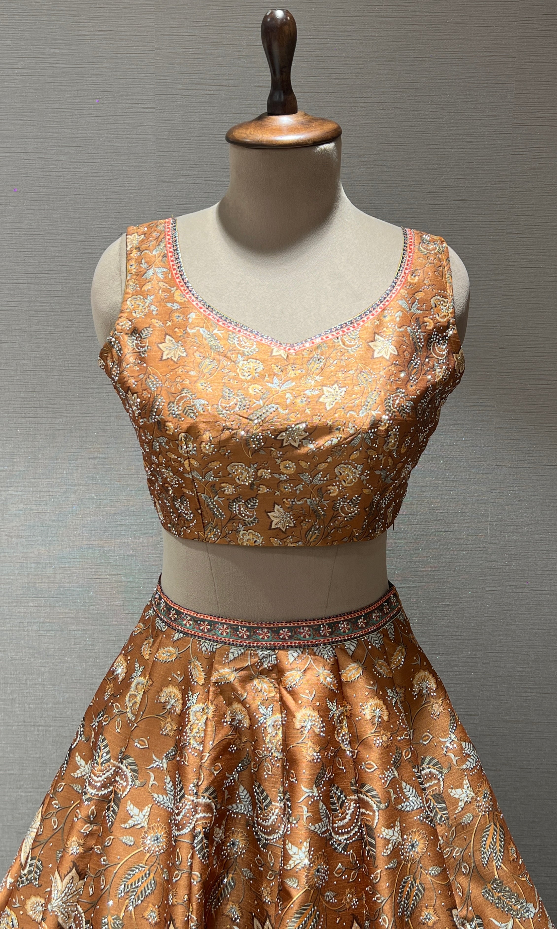 Mustard yellow Lehenga