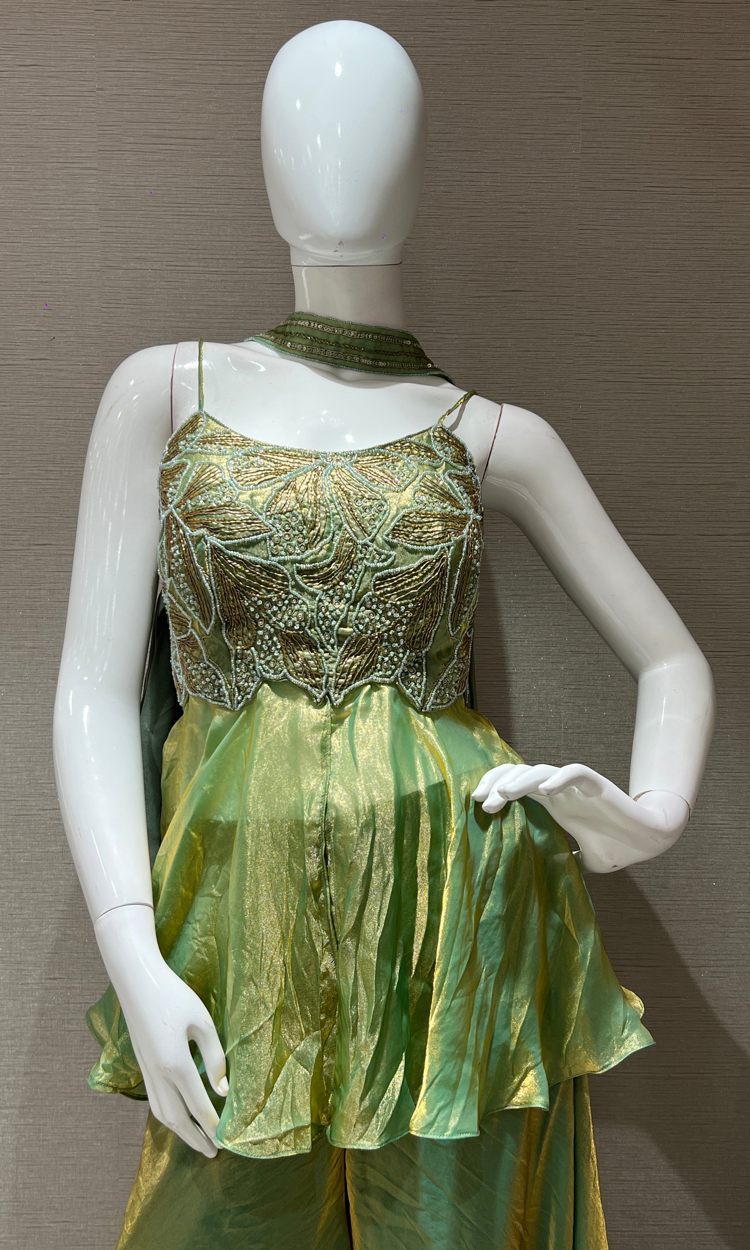 Green palazzo