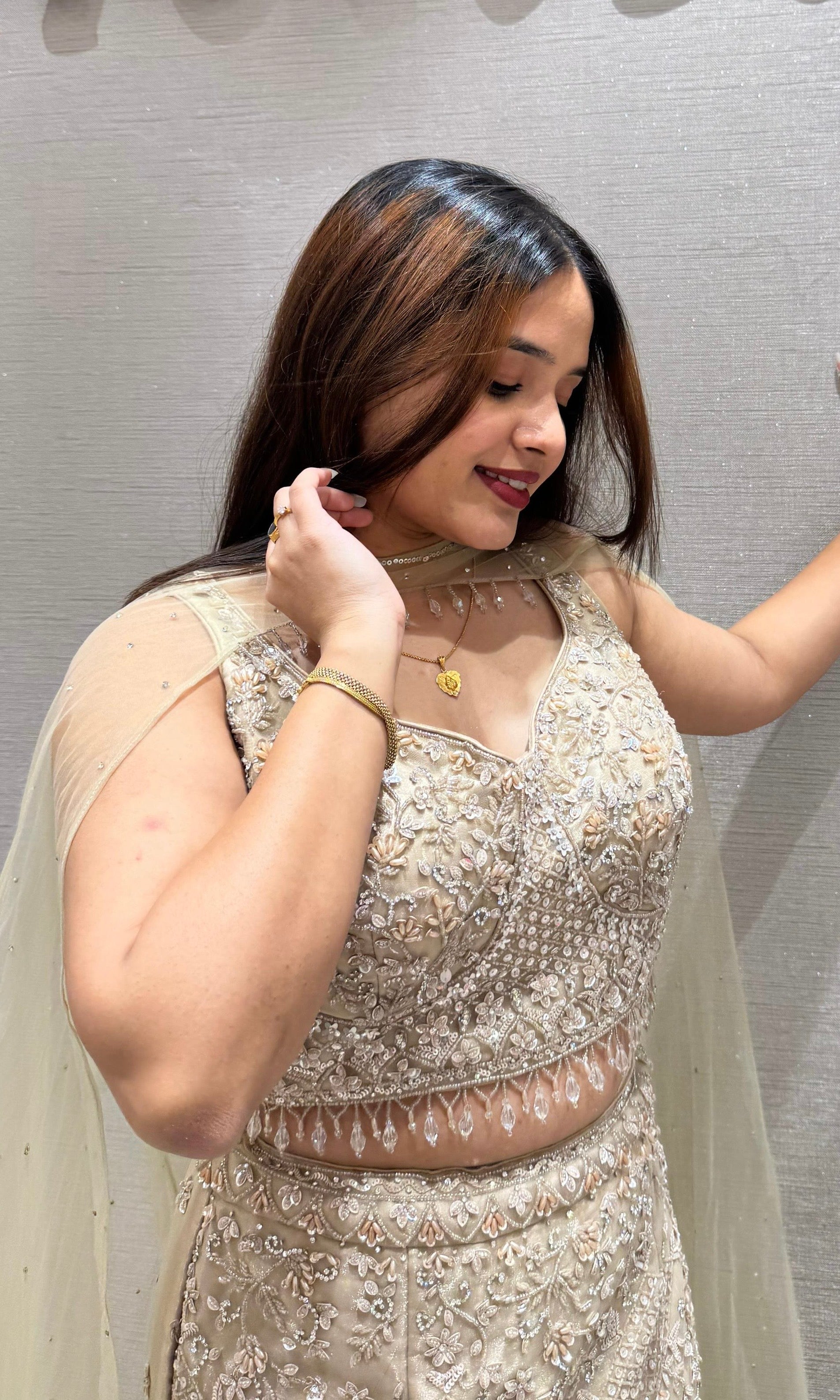 Gold Lehenga