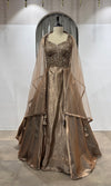 HONEY Embroidered shimmer lehenga set
