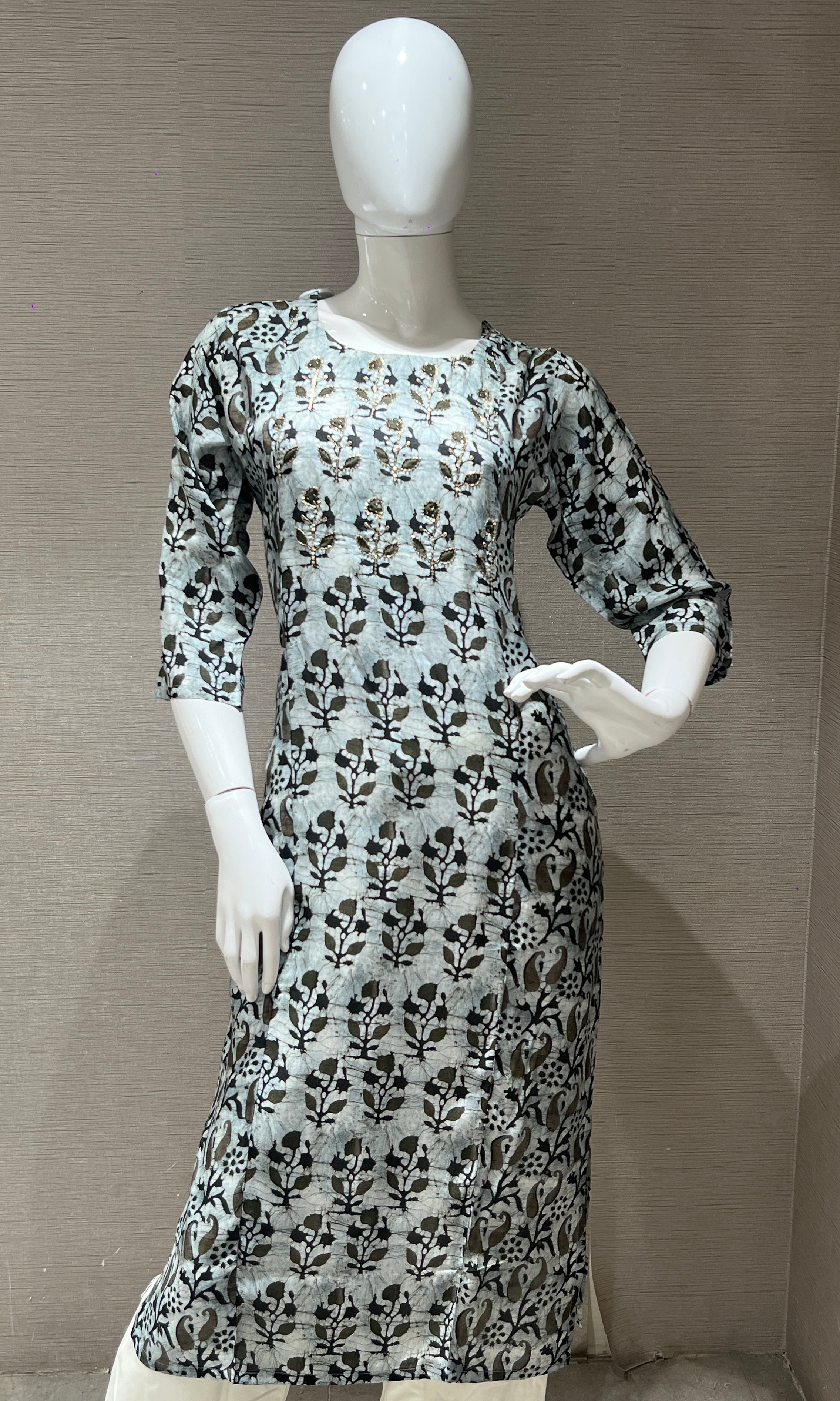 Grey kurti