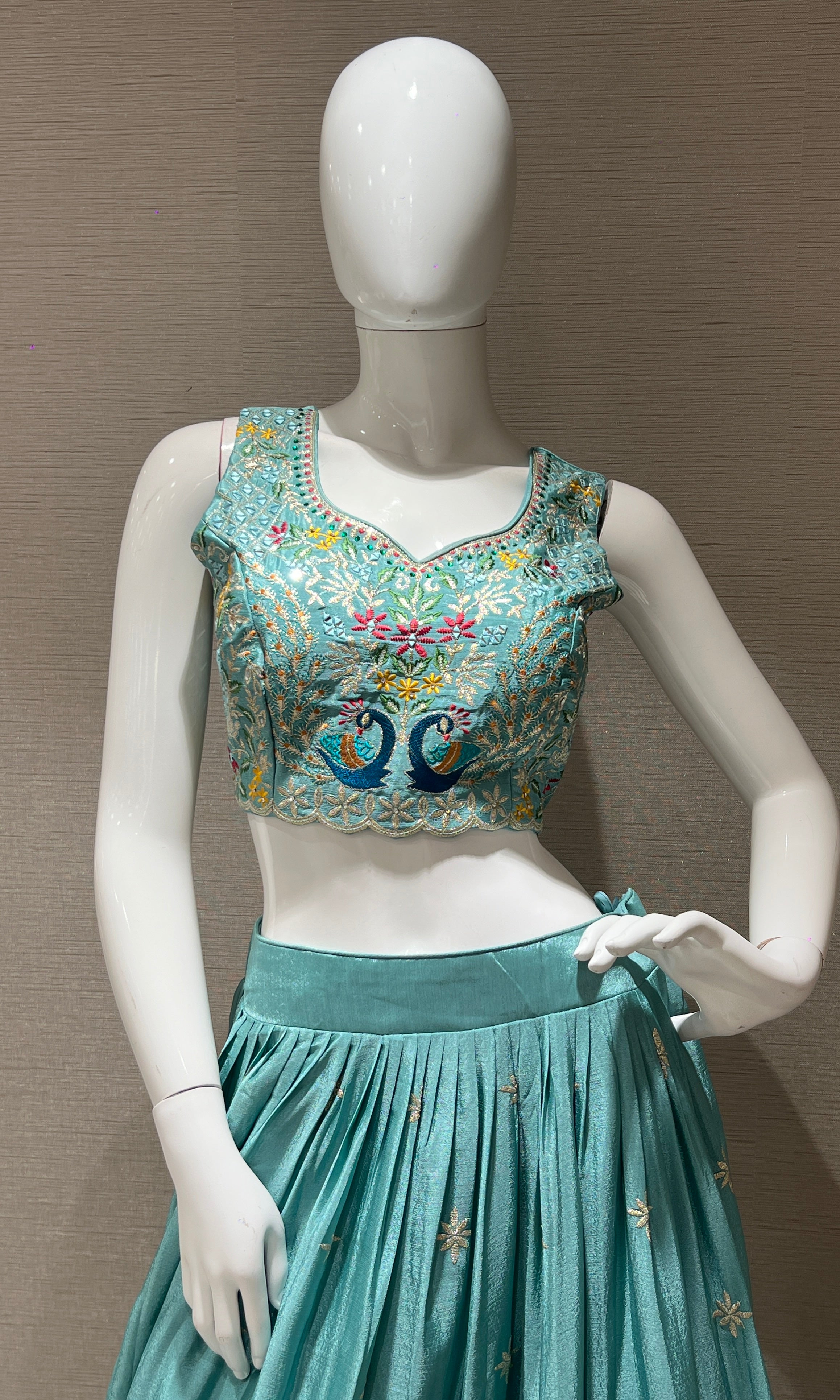 Blue Lehenga