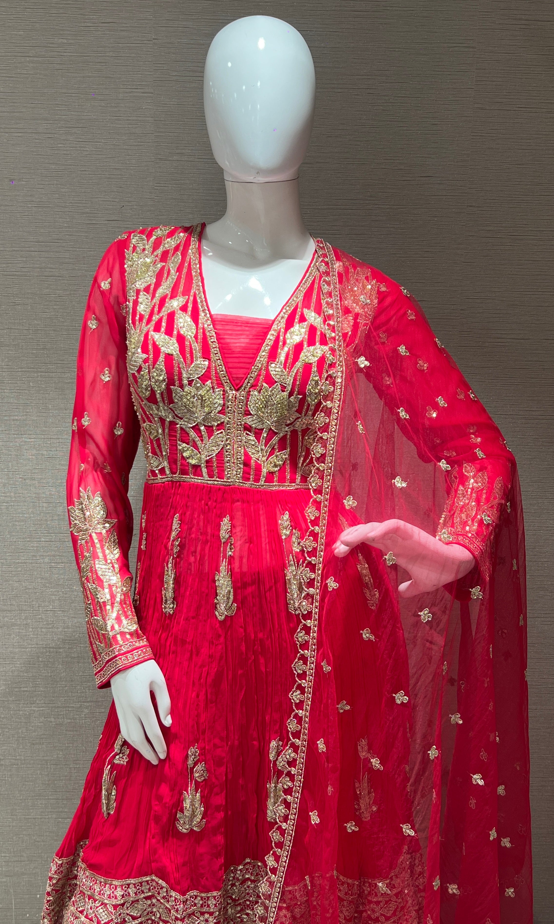 Pink Sharara
