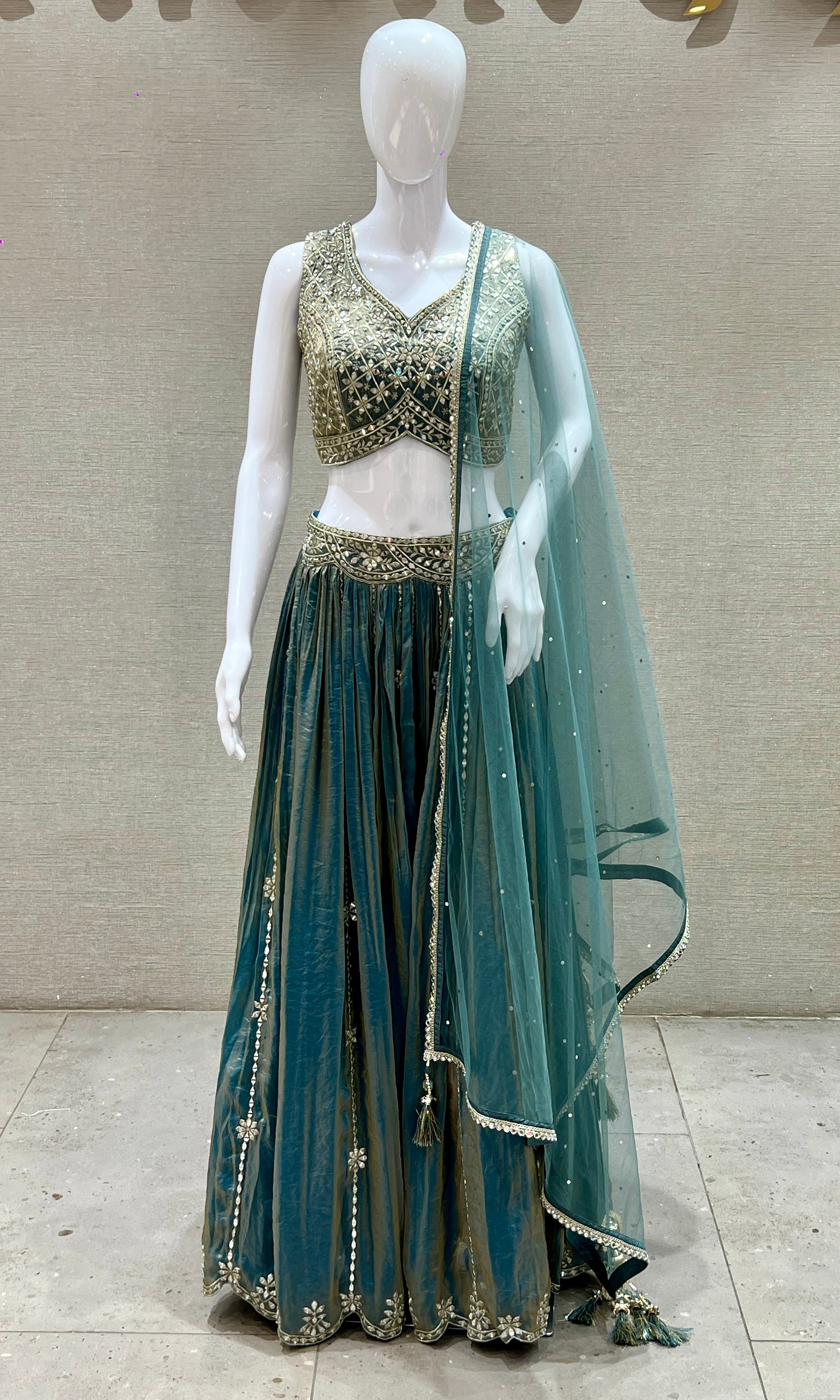 Blue Lehenga
