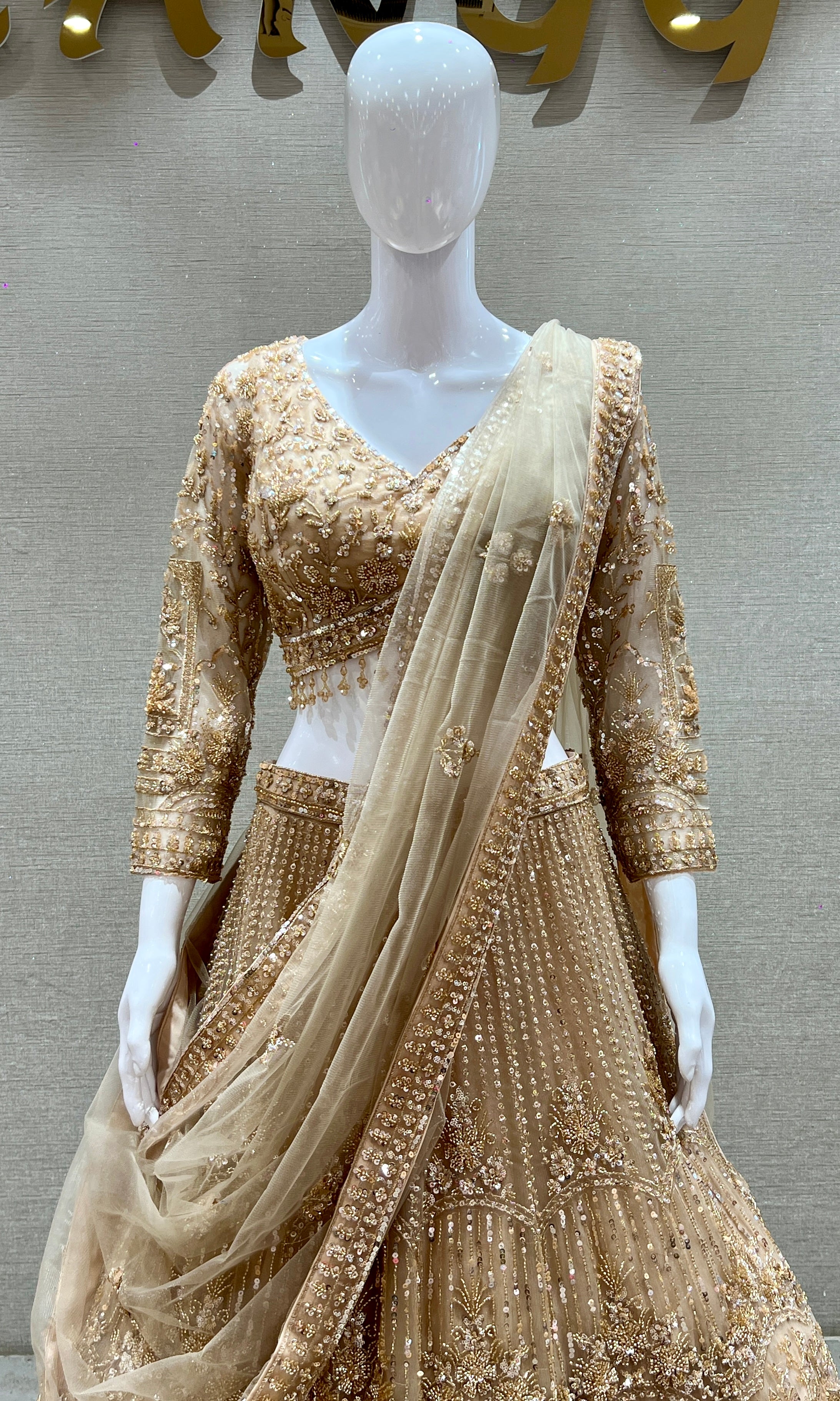 Ivory Lehenga