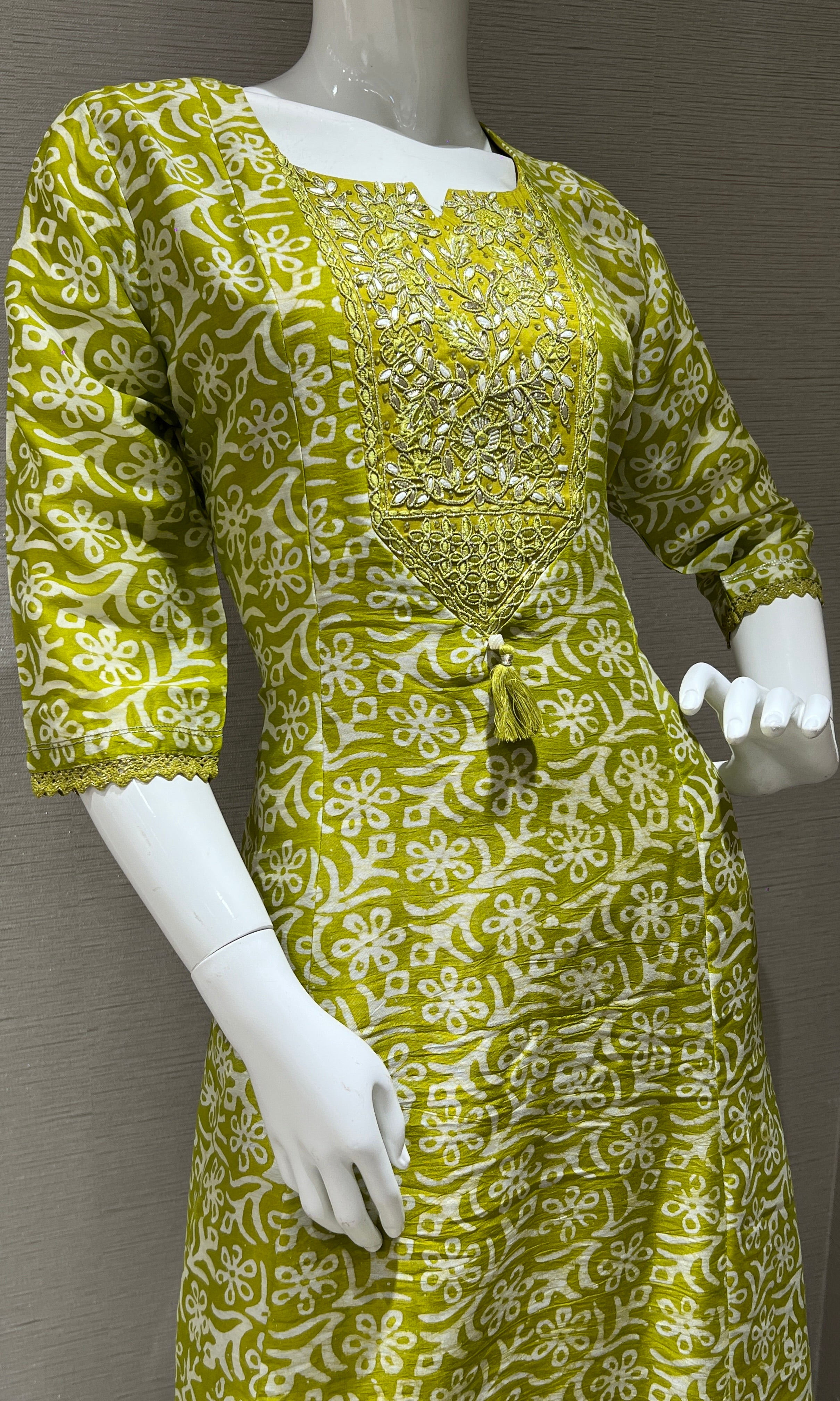Green Anarkali