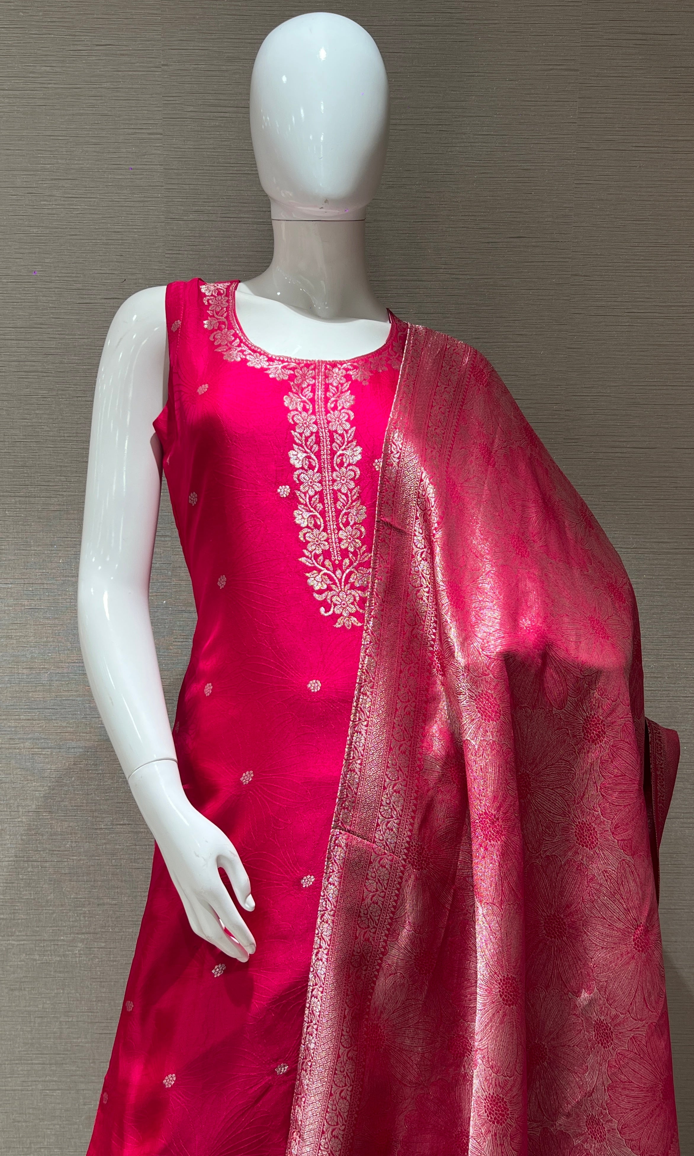 Pink kurta set
