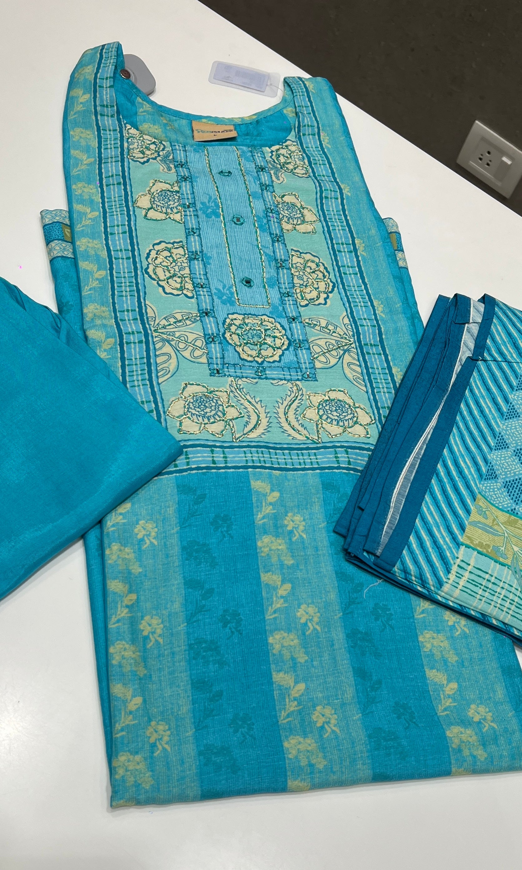 Blue kurta set