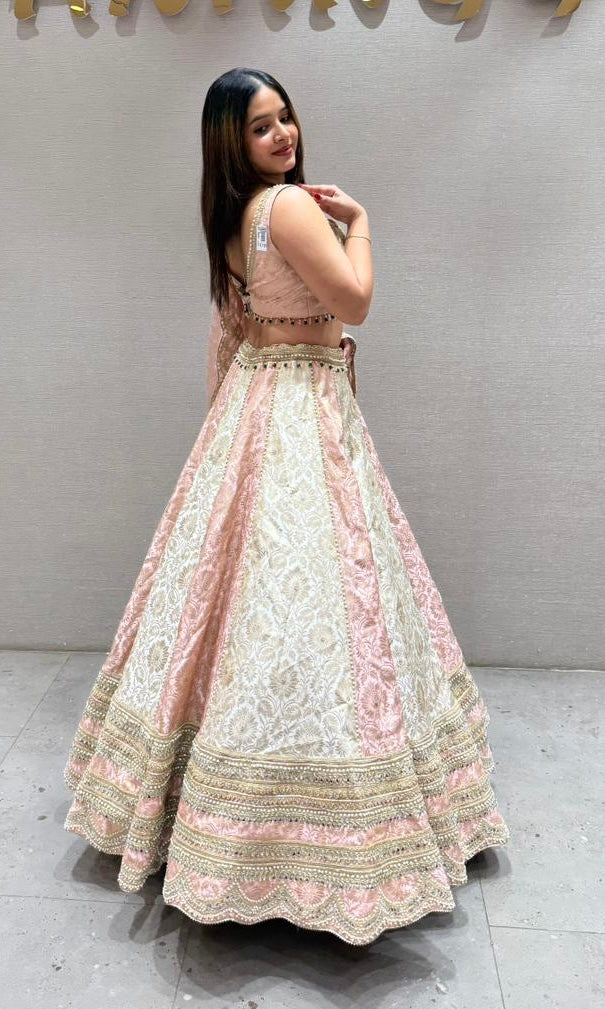 Baby pink Lehenga