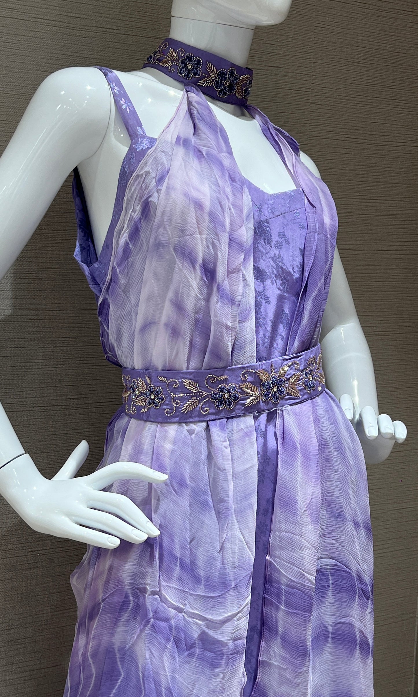 👗Lavender long dress