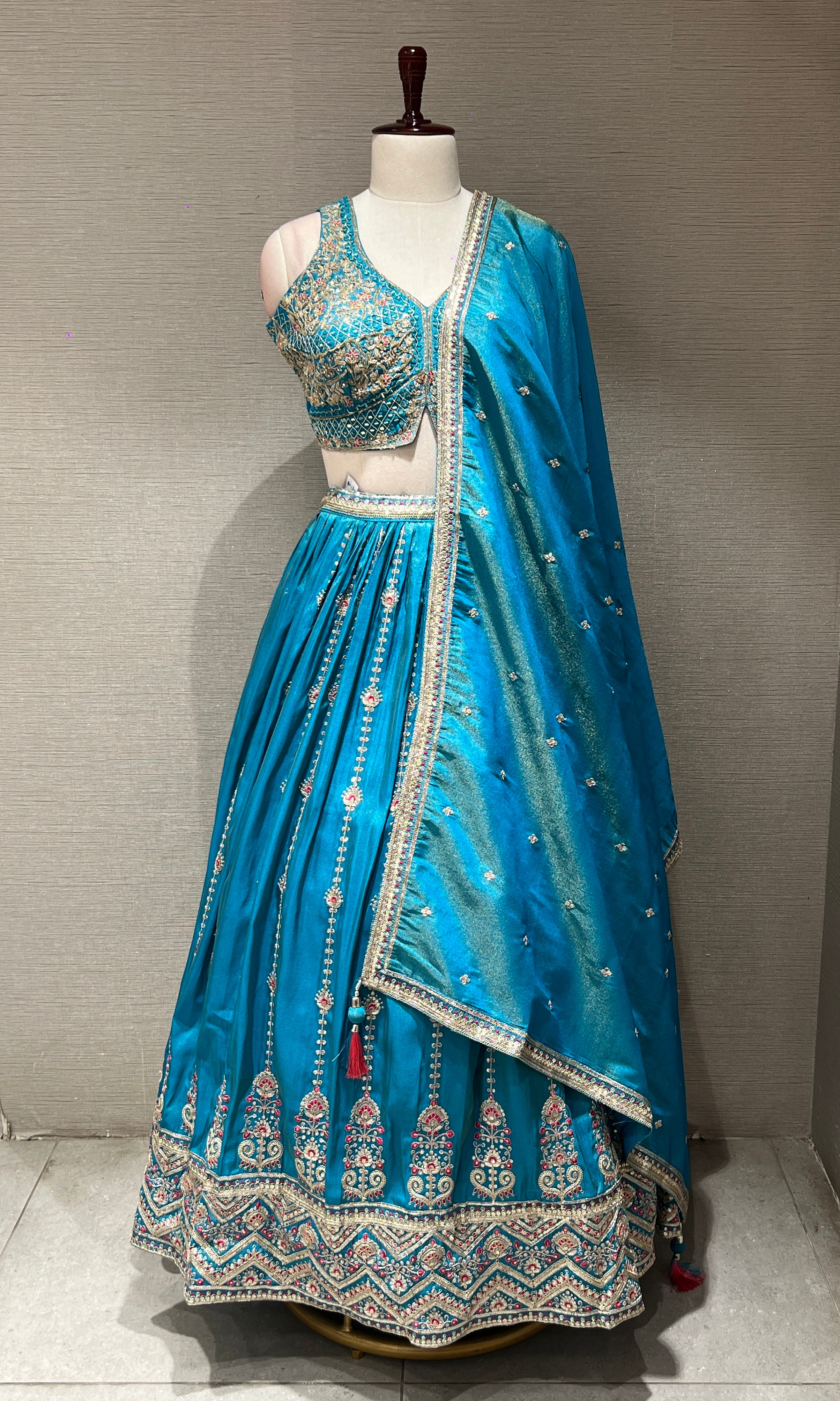 Blue Lehenga