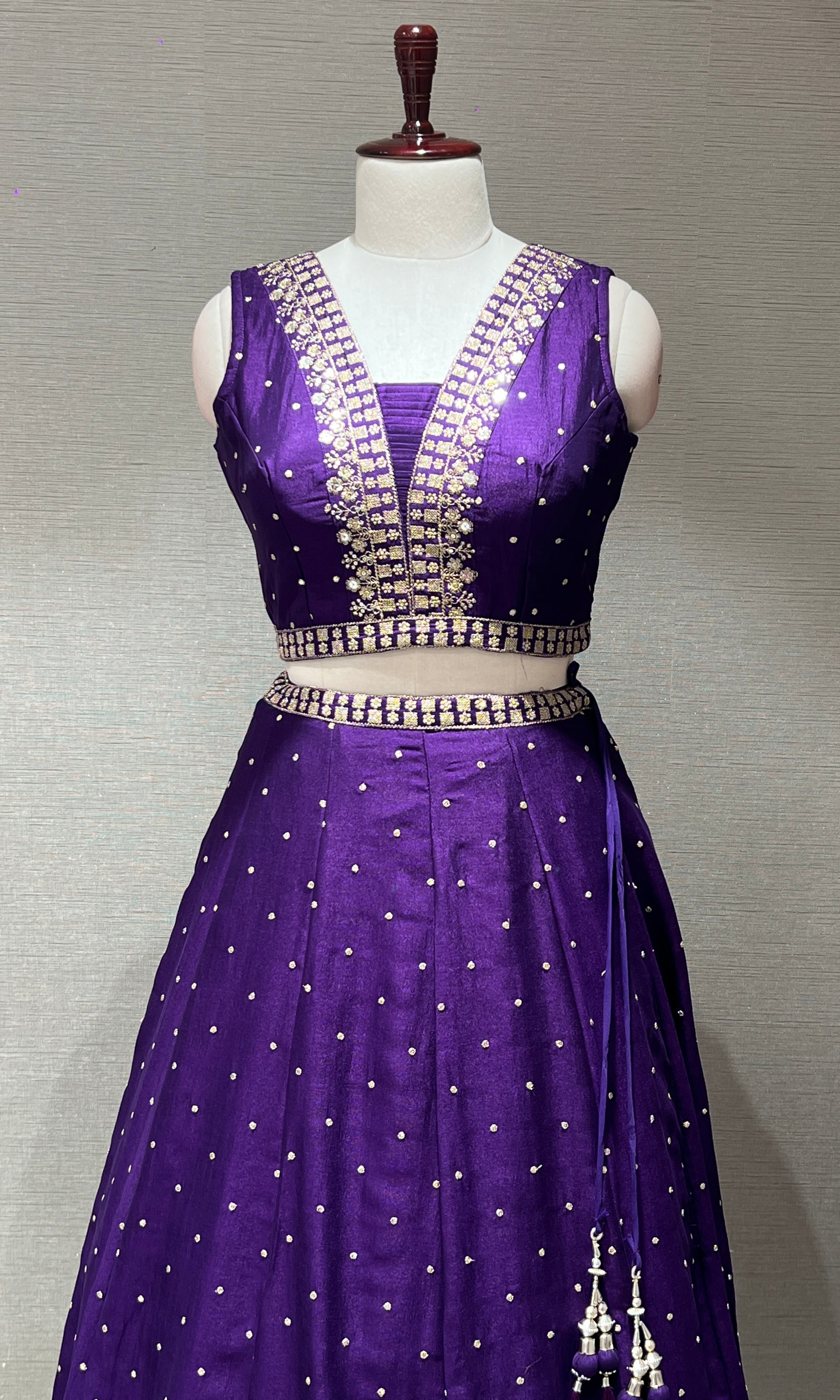 Purple Lehenga