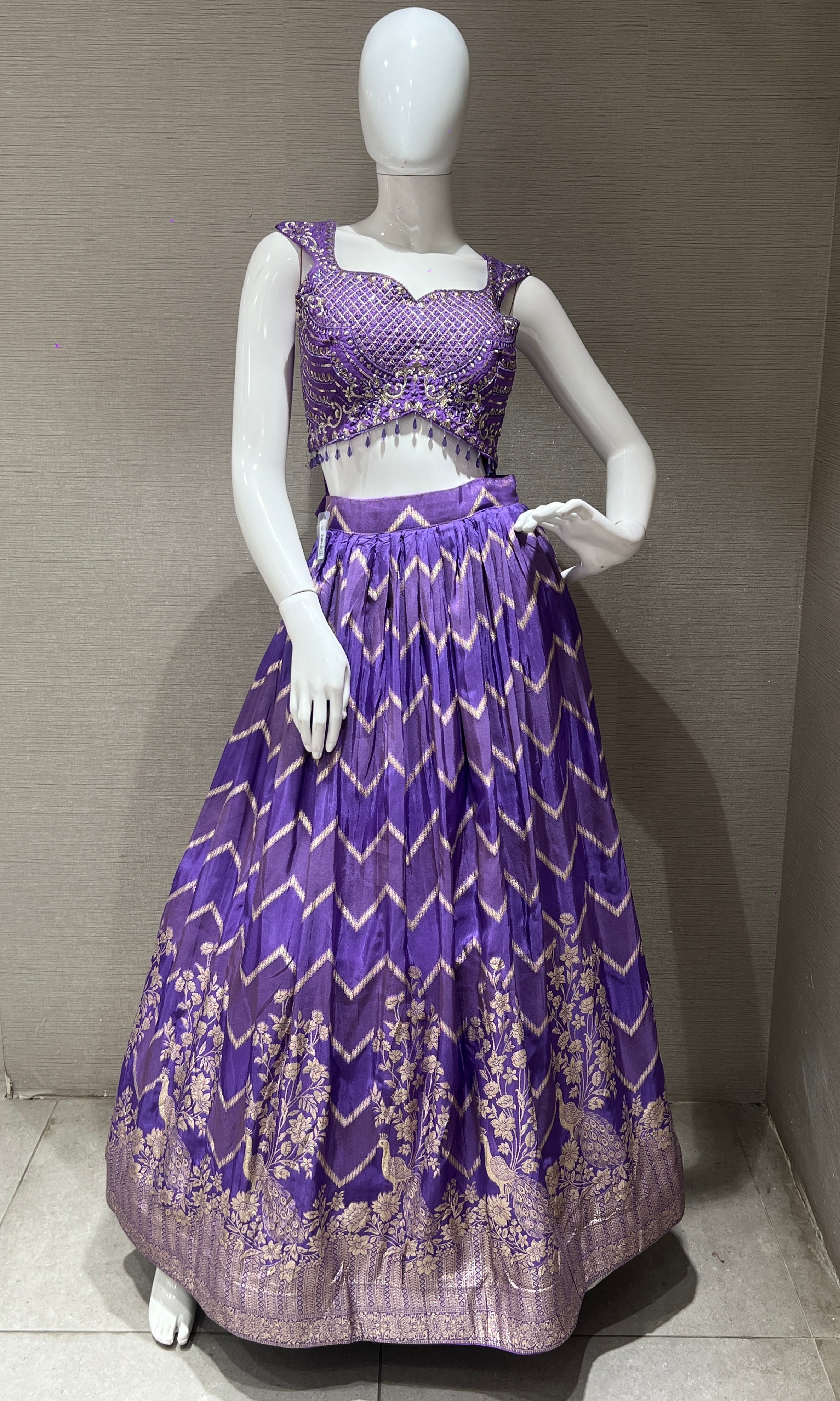 Purple Lehenga