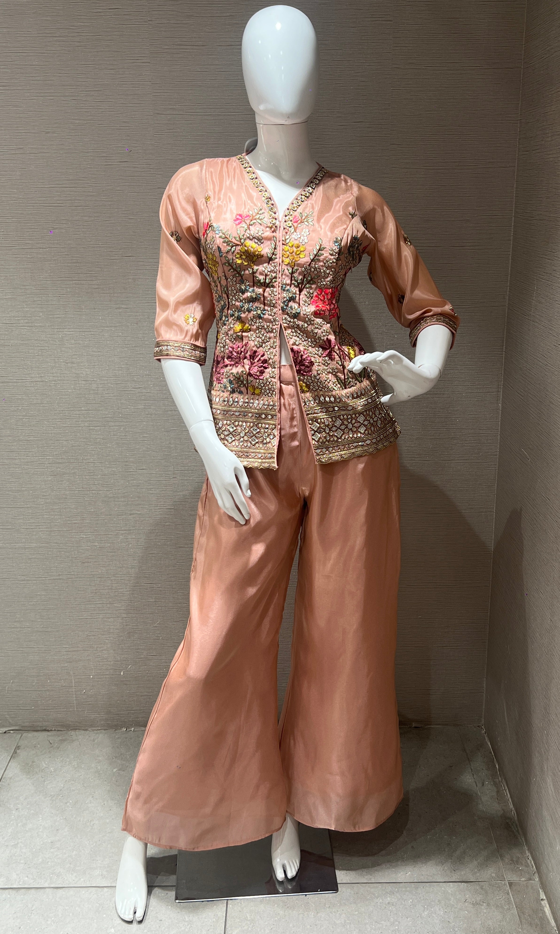 Peach palazzo