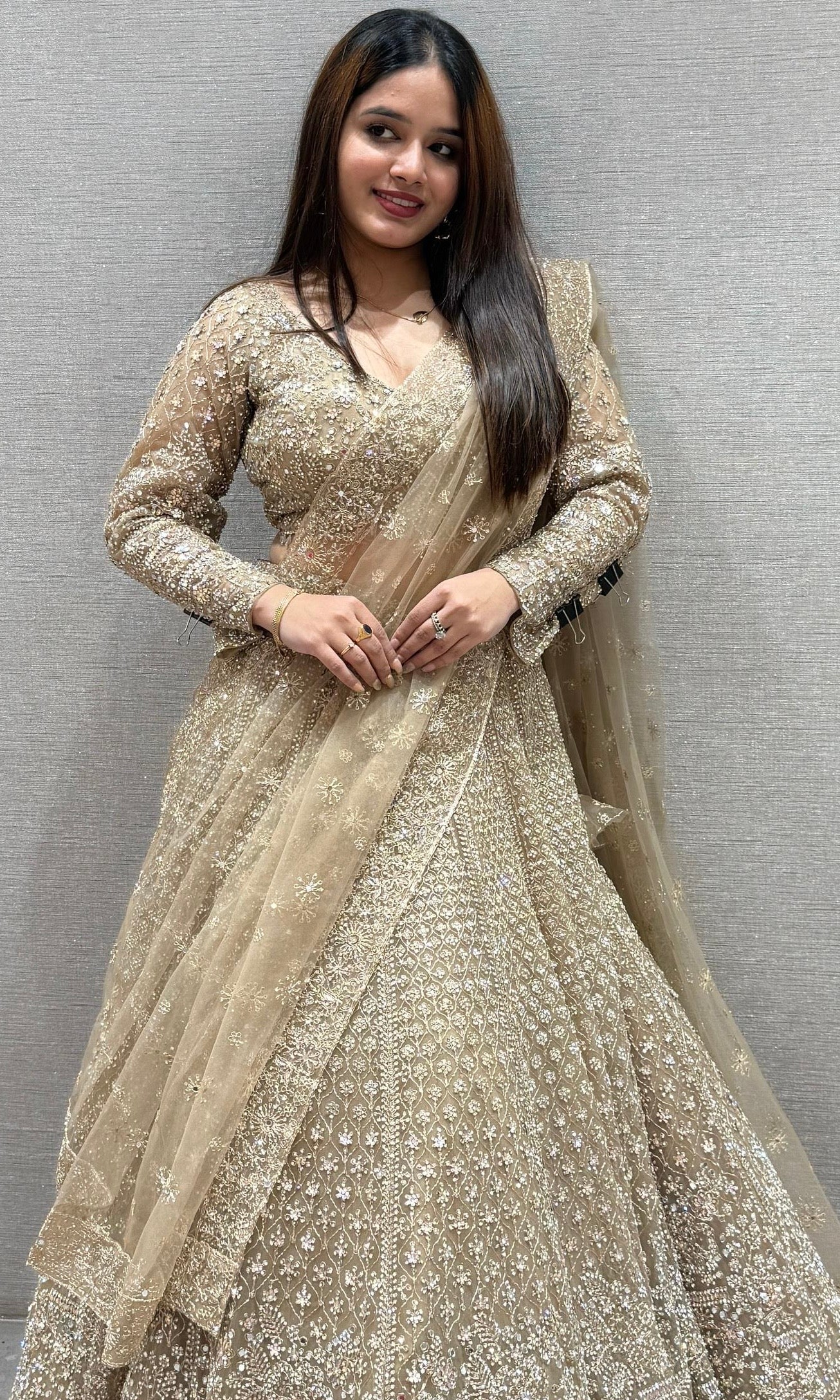 Golden Lehenga