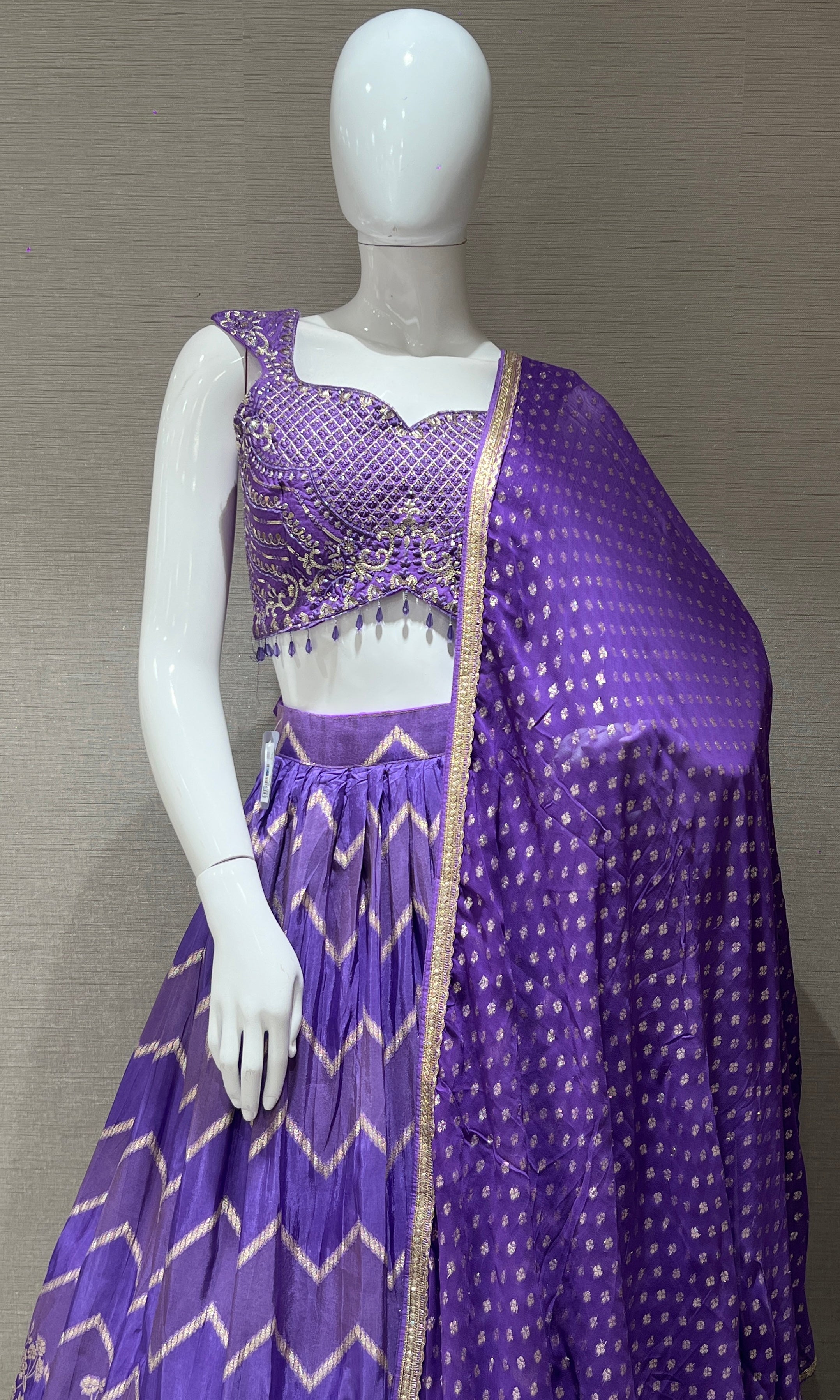 Purple Lehenga