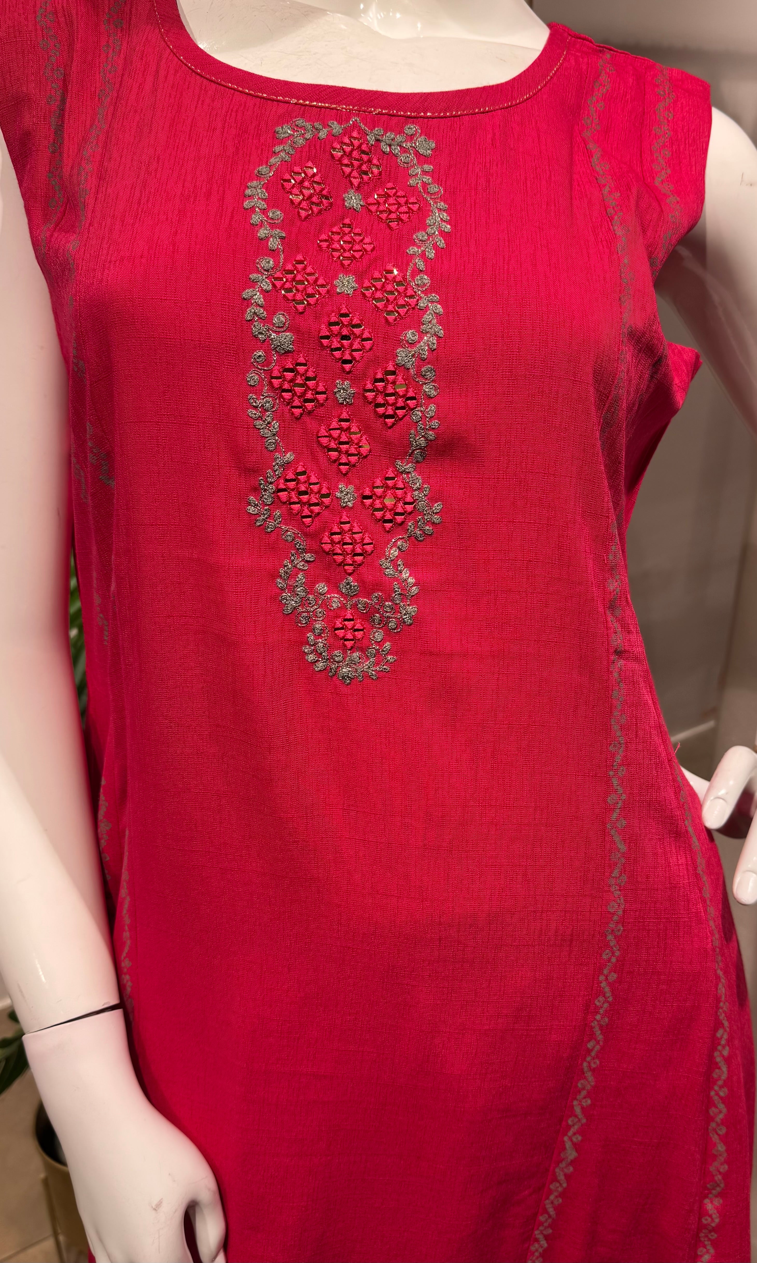 Rani ethnic kurti with bottom