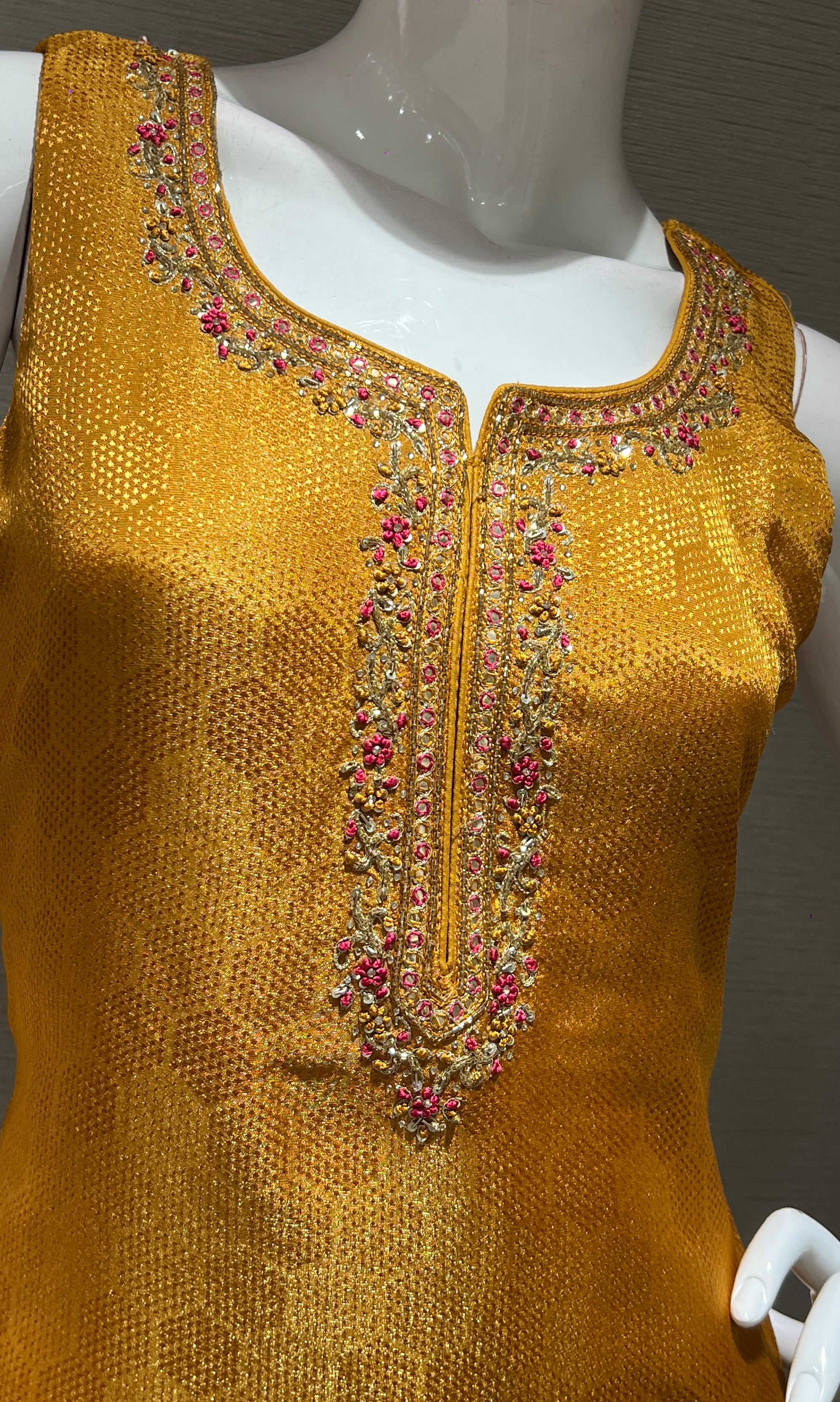 Mustard Gold Elegant Kurta set