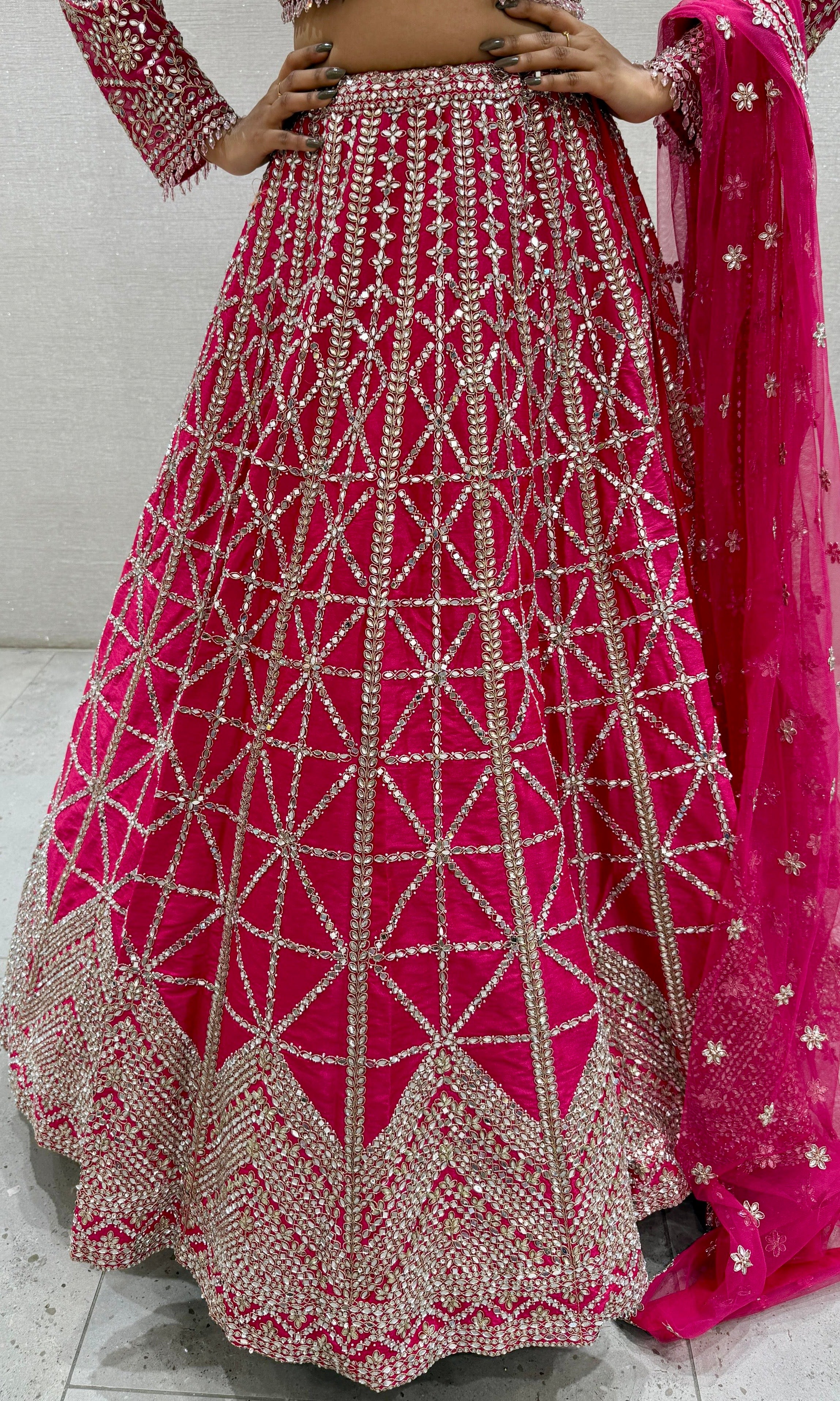 Pink Lehenga