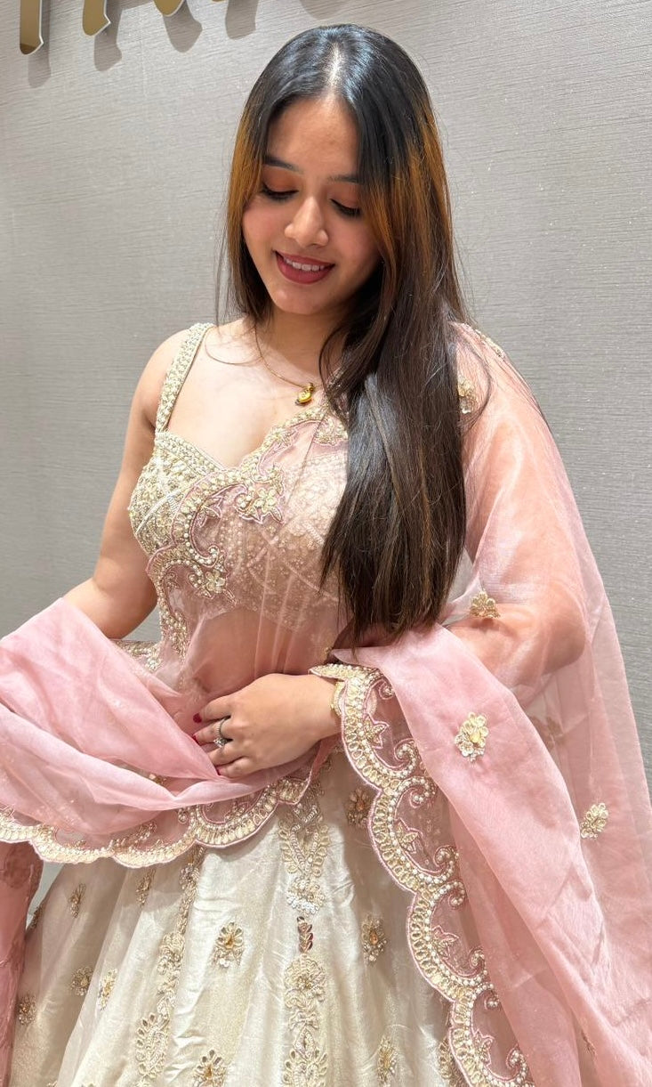 Gold Lehenga