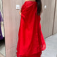 ❤️Red 3 piece Indo western dress with cape❤️