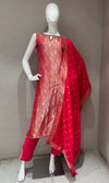 Rani Banarasi ethnic kurta set