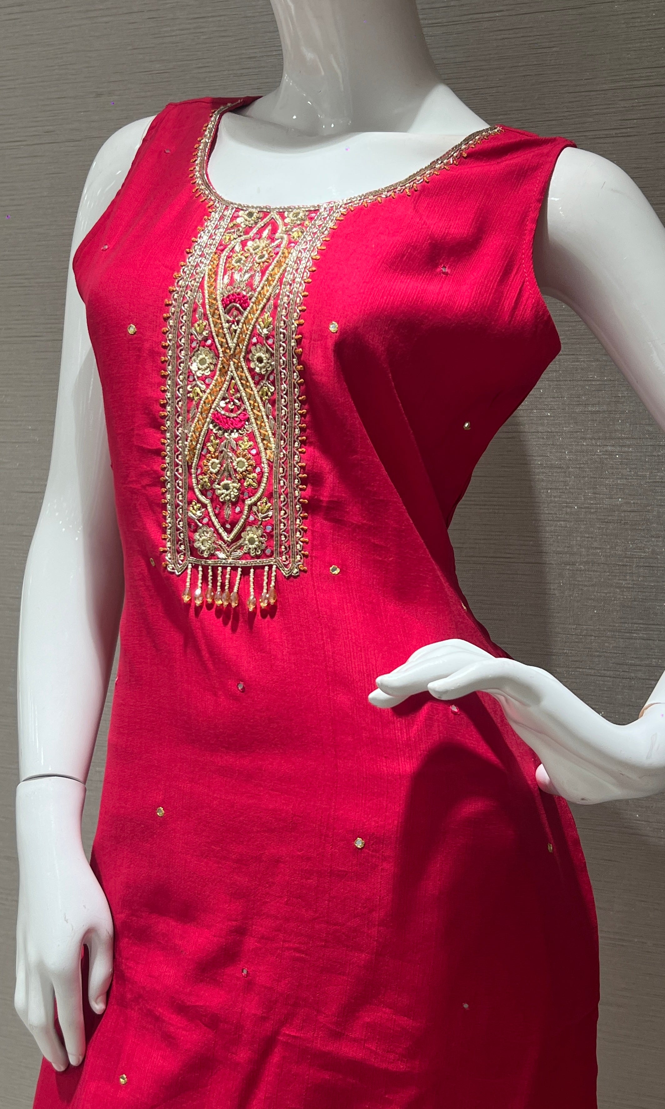 Pink kurta set