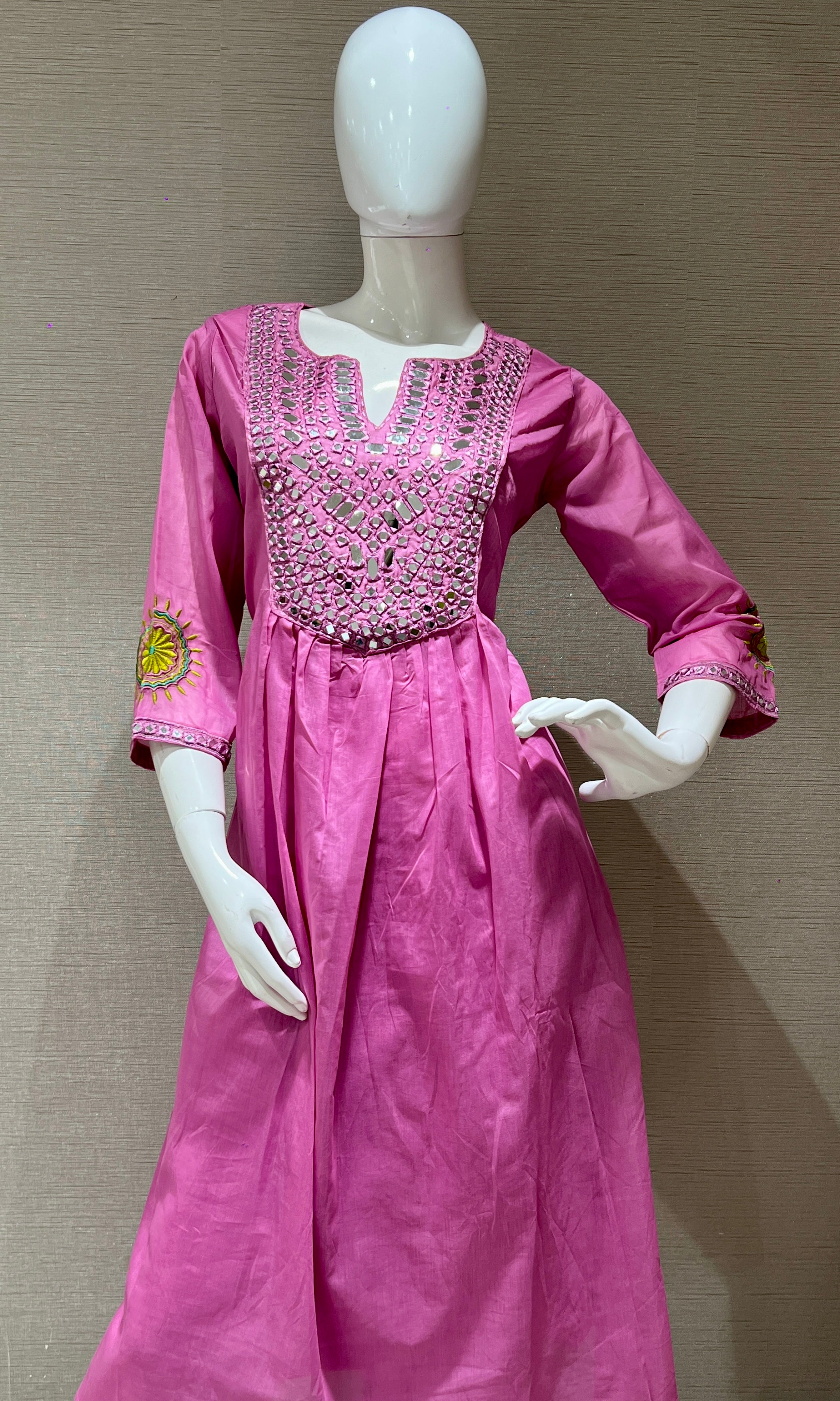Lilac Anarkali