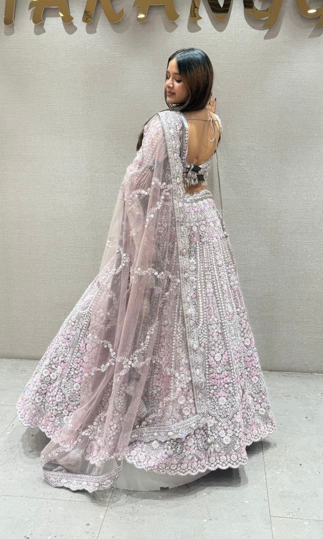 Lavender purple Lehenga