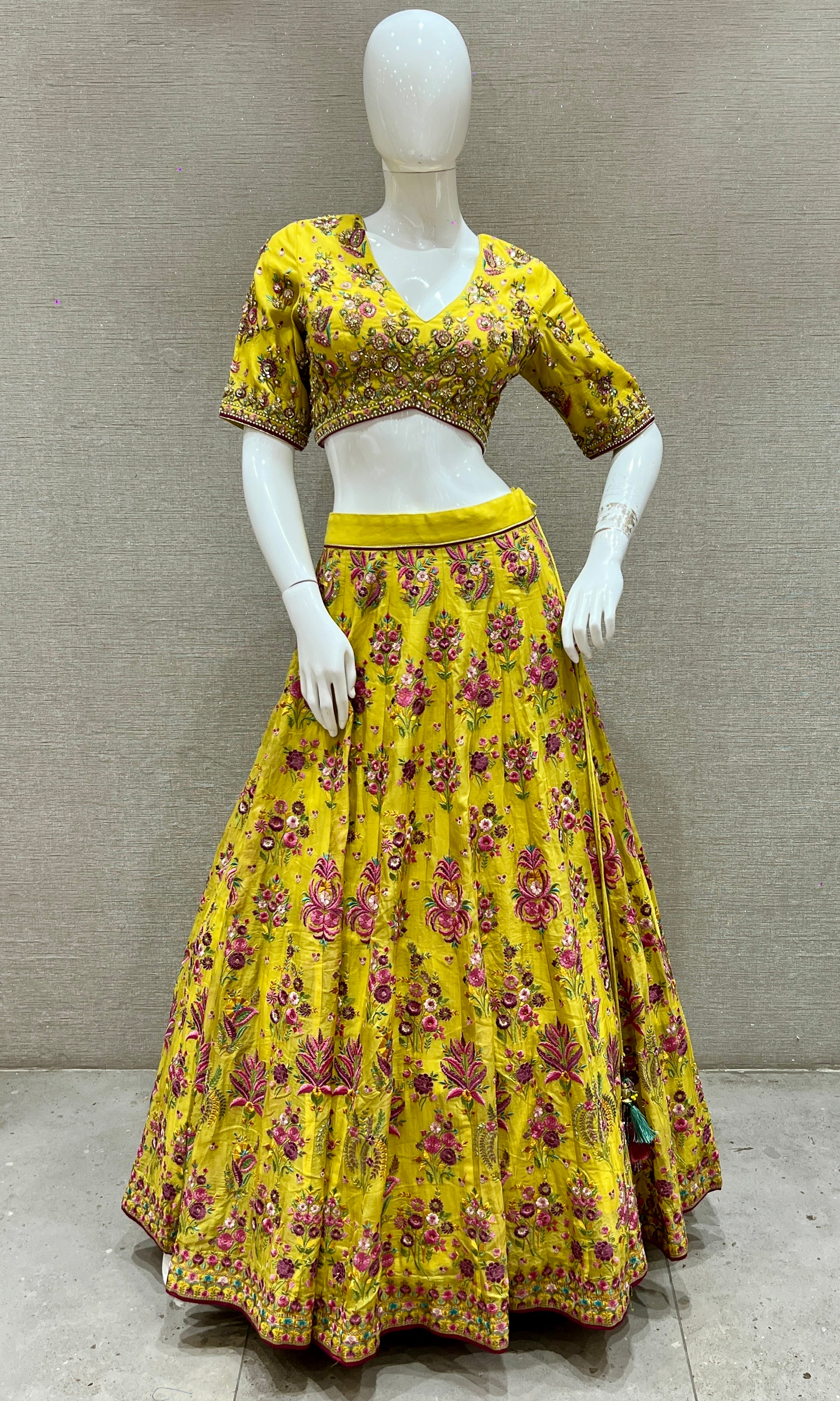 Yellow Lehenga