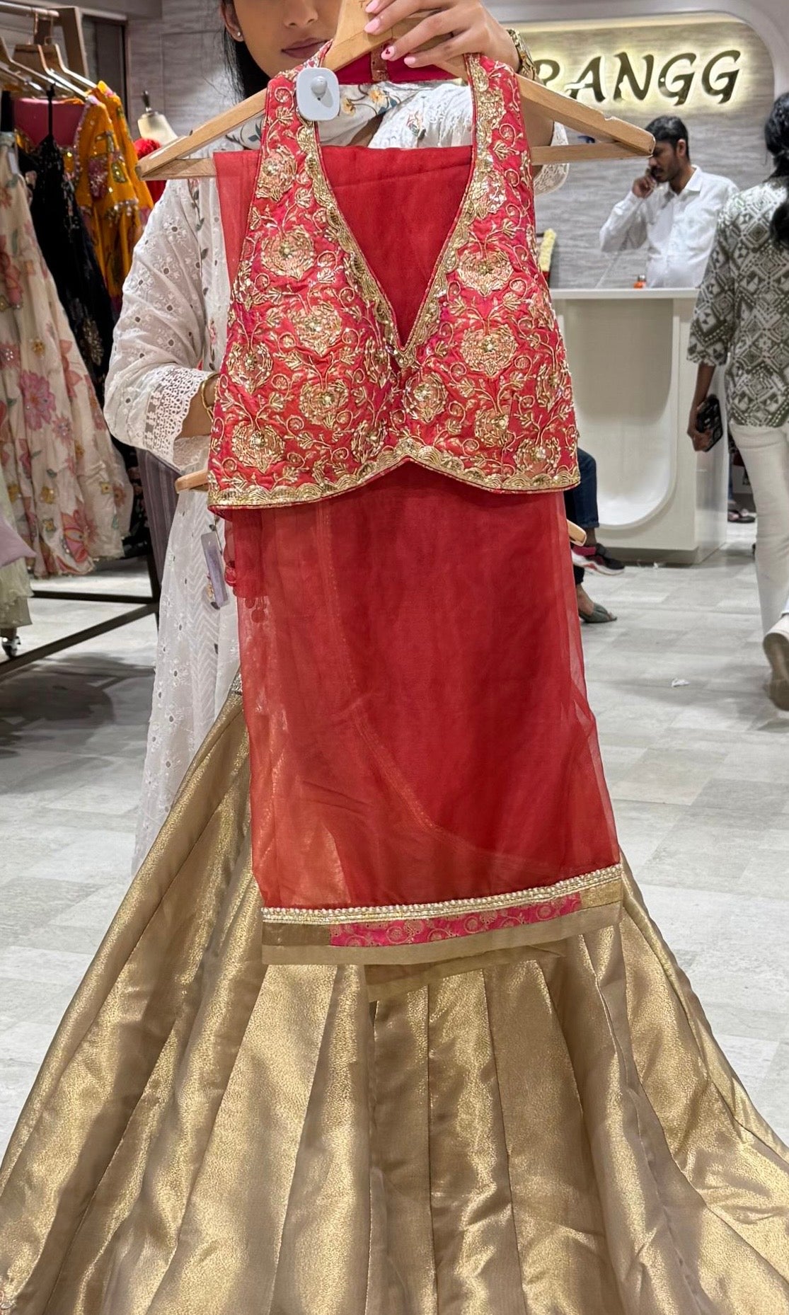 Pink Lehenga