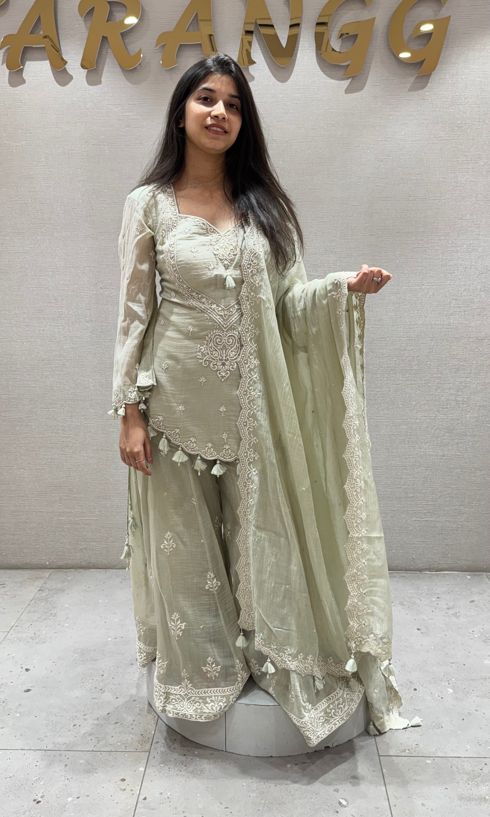 Light Grey PALAZZO Set