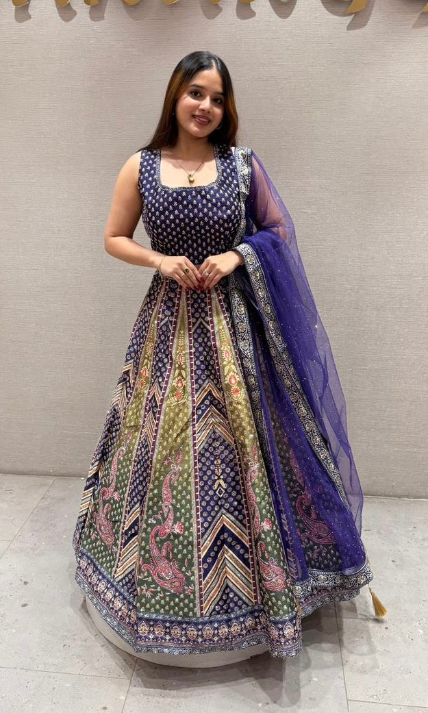 Purple Lehenga