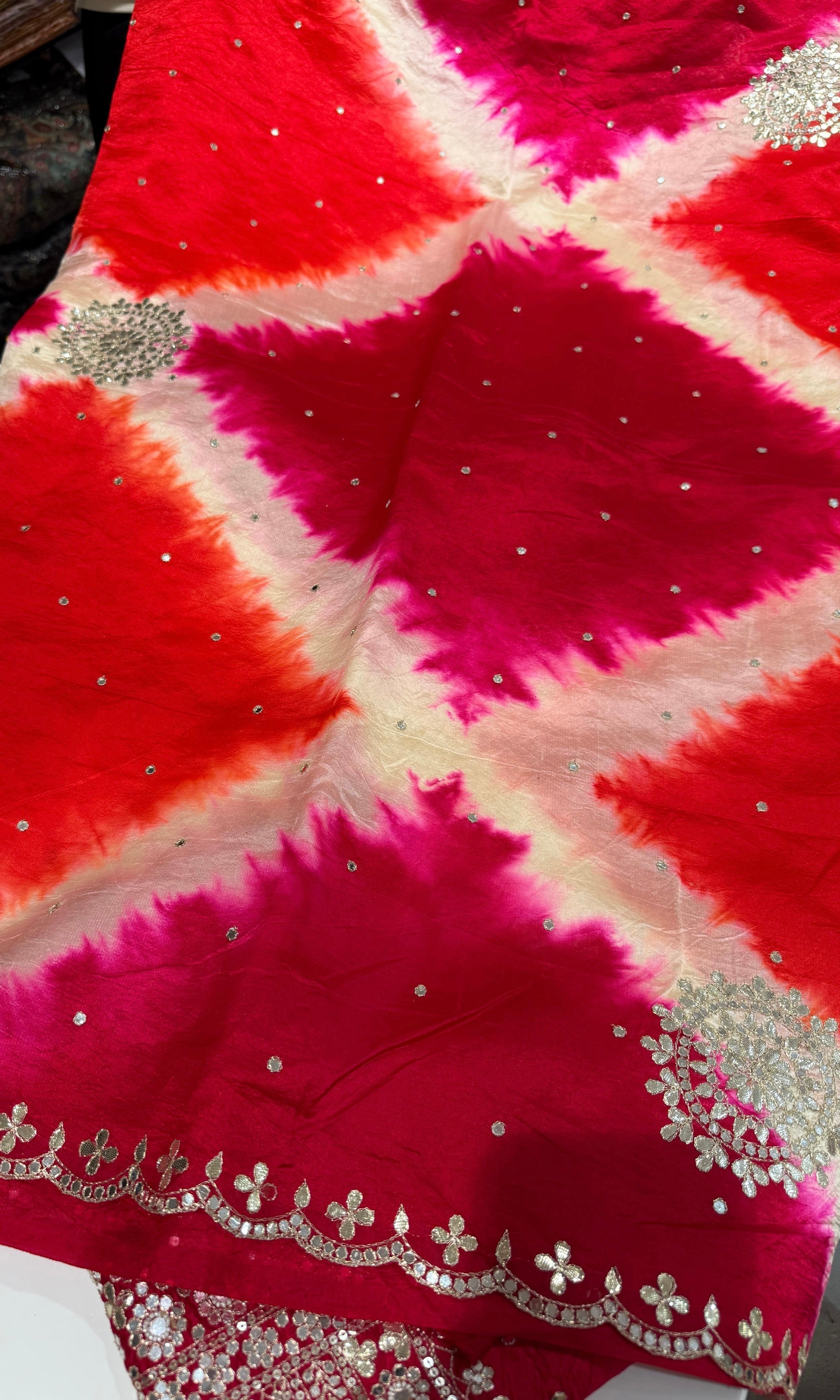 Multi colour saree