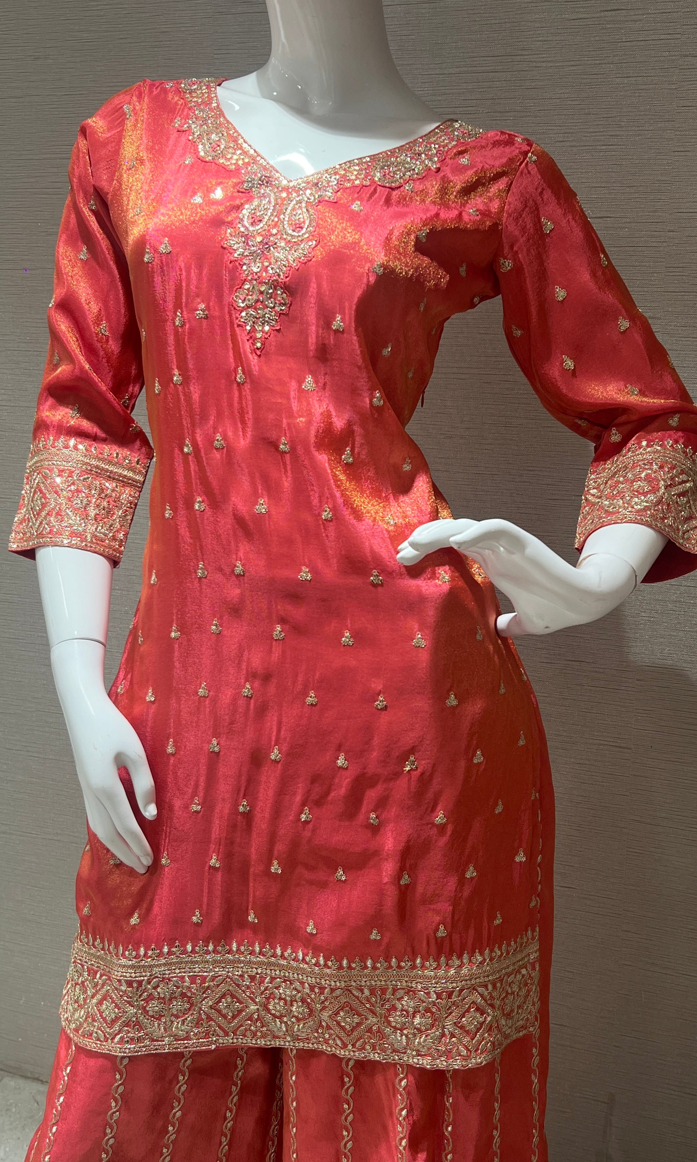Pink Sharara