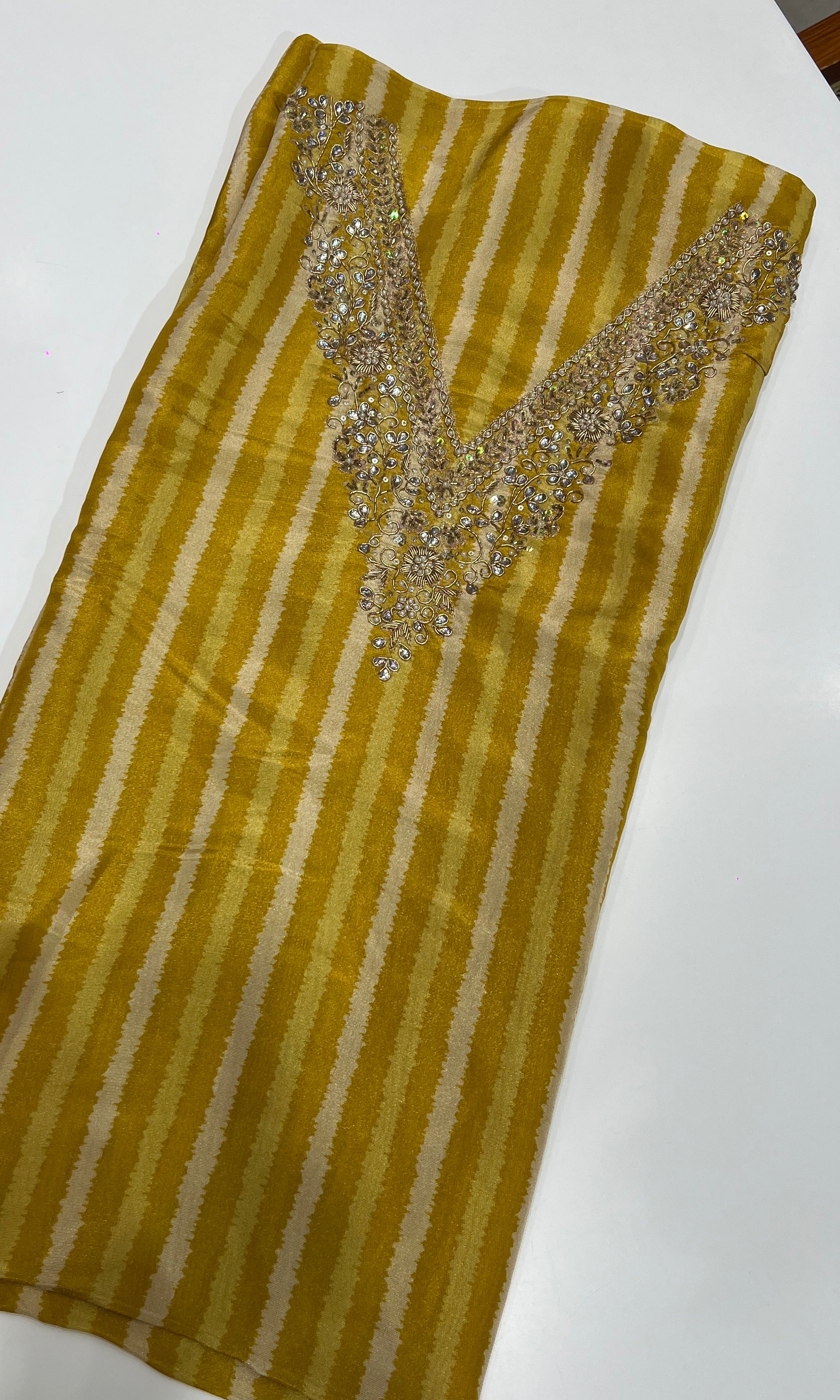 mustard yellow dress material Mustard yellow dress material
