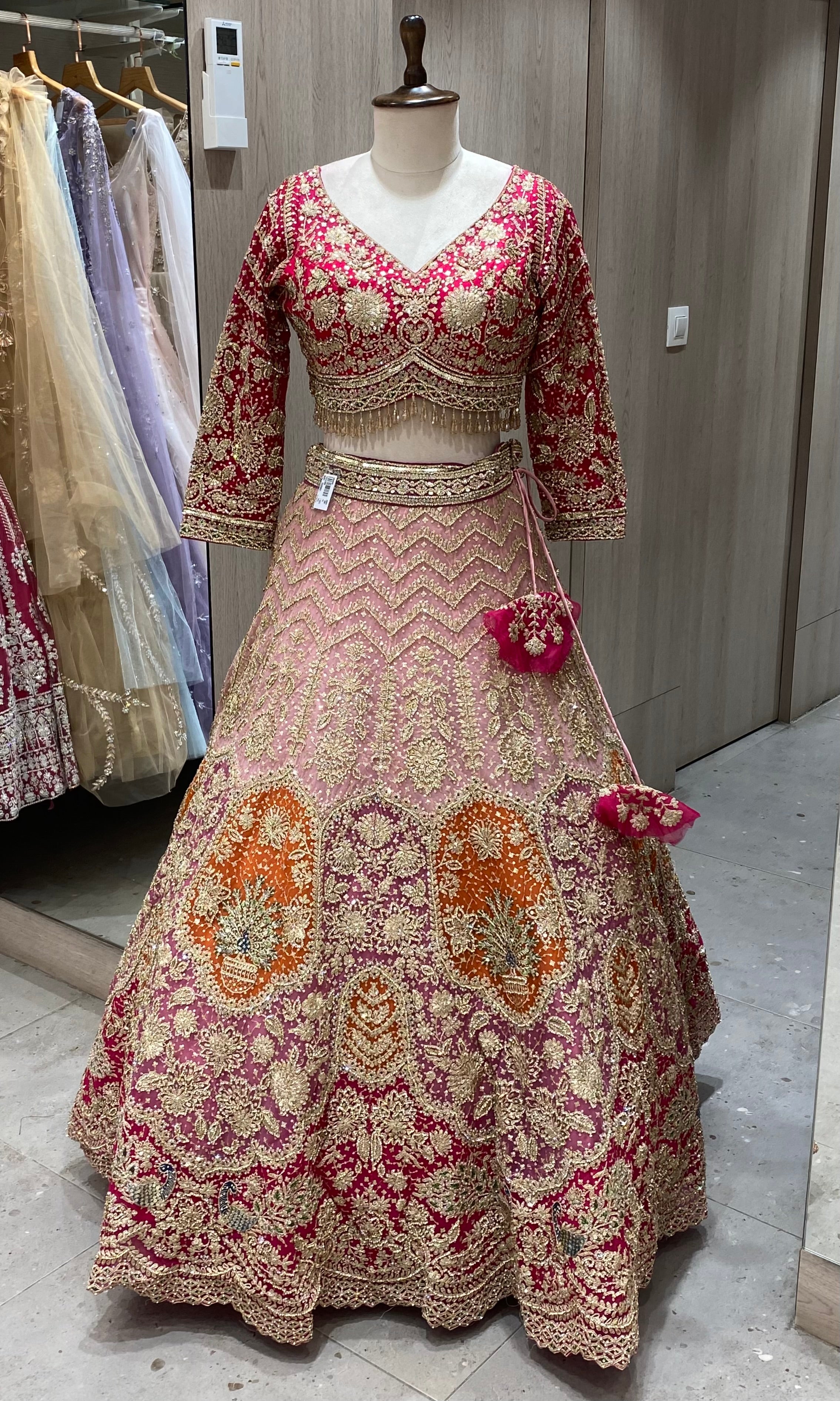 Pink Lehenga