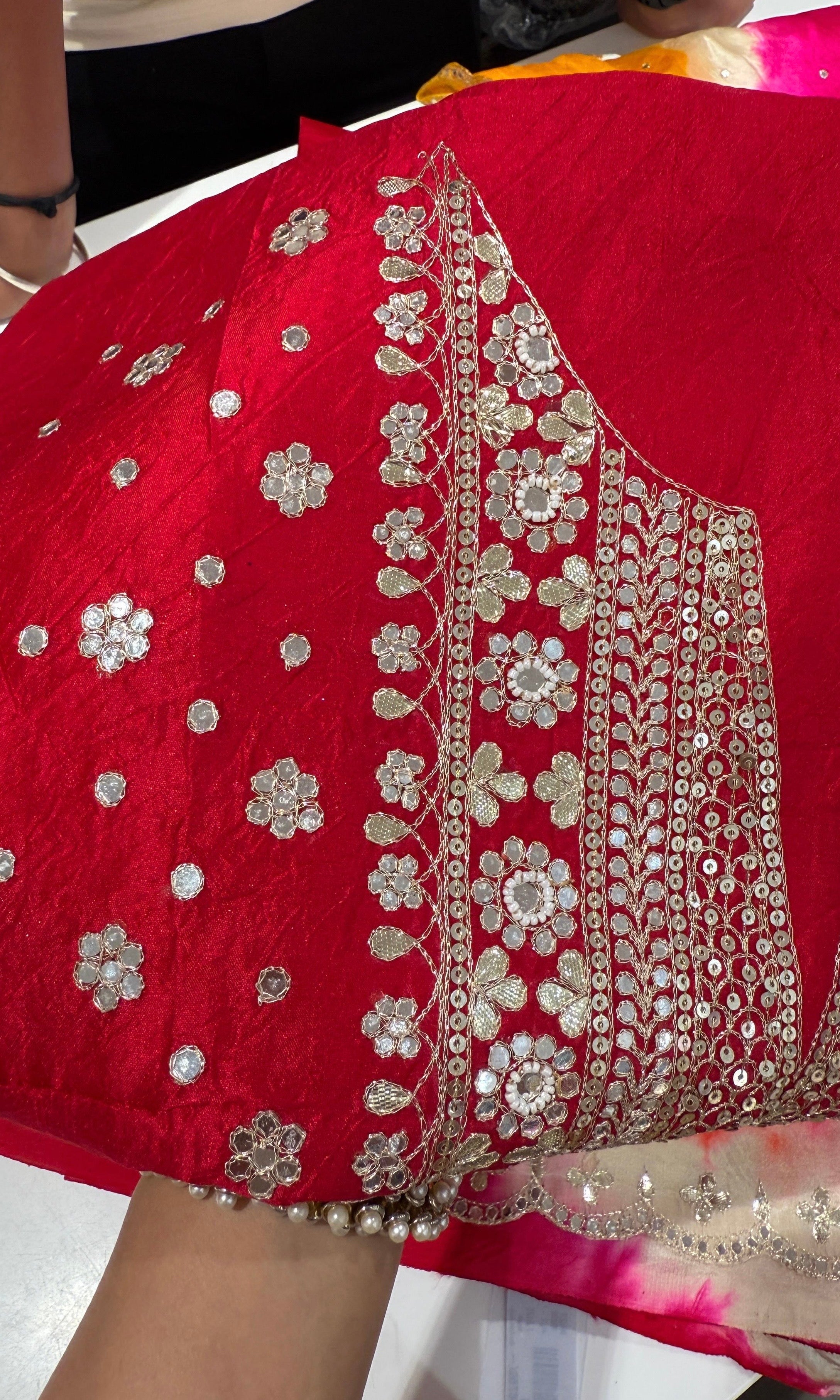 Multi colour saree