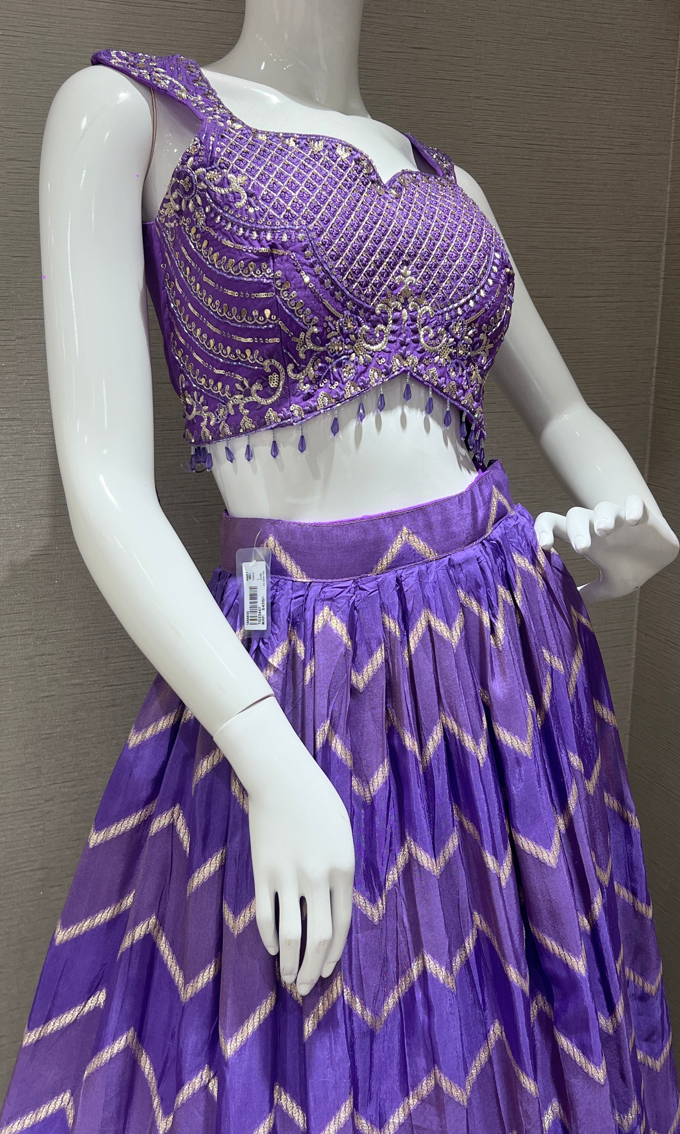 Purple Lehenga