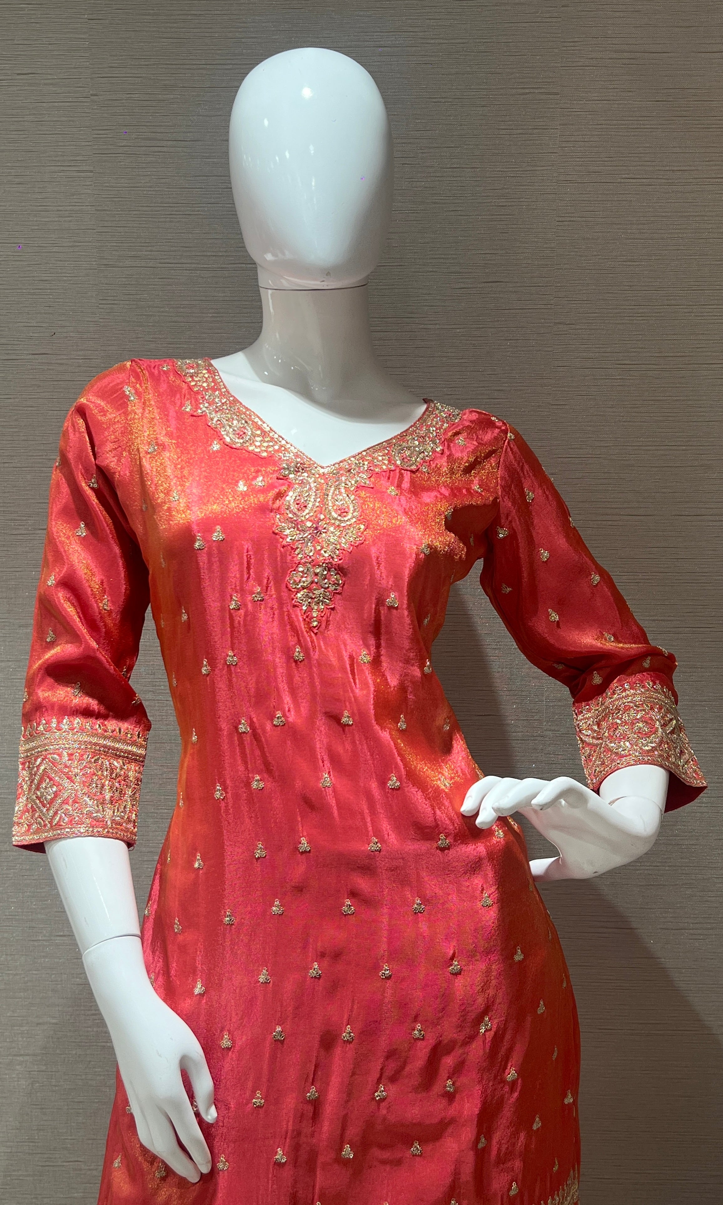 Pink Sharara