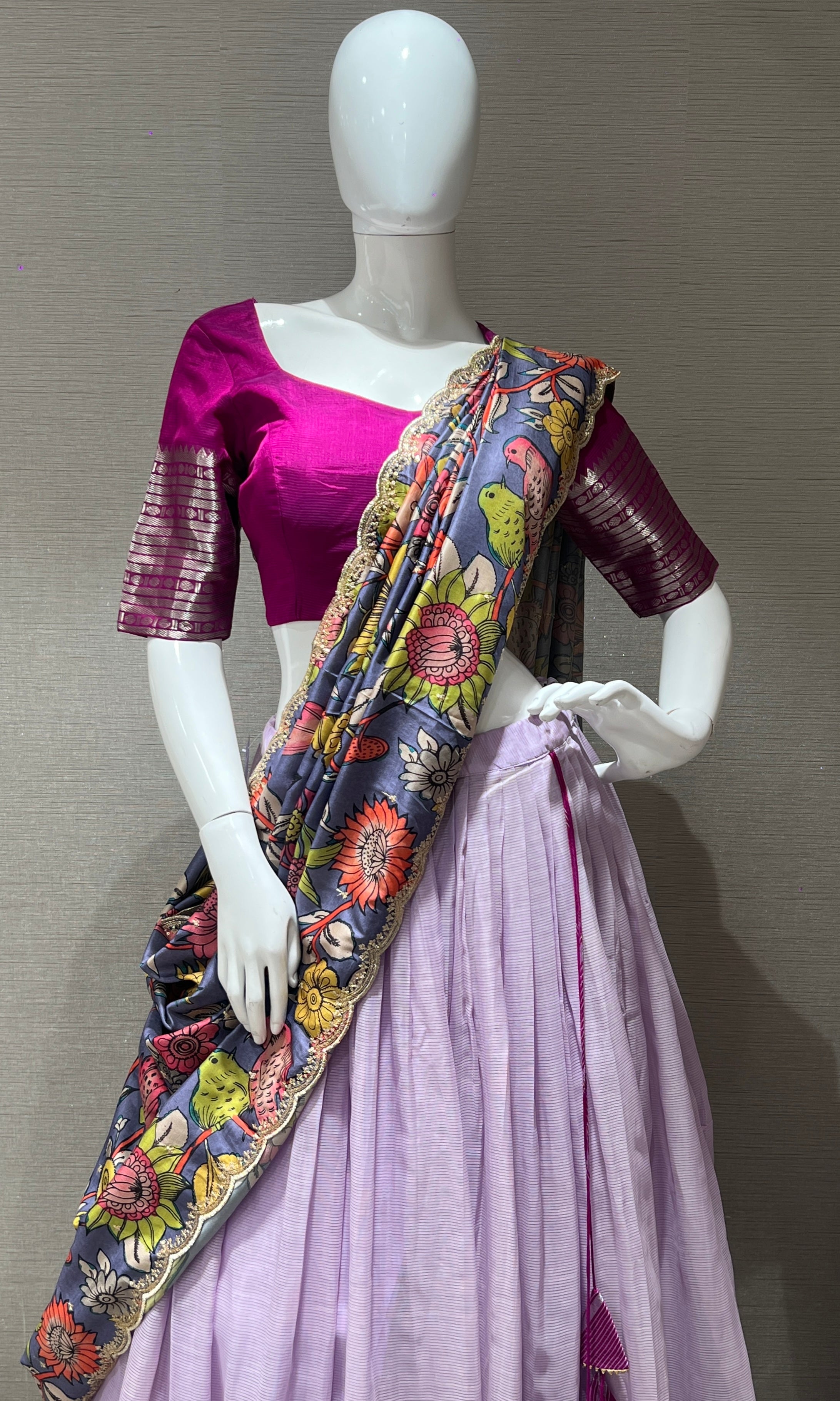 Lavender Lehenga