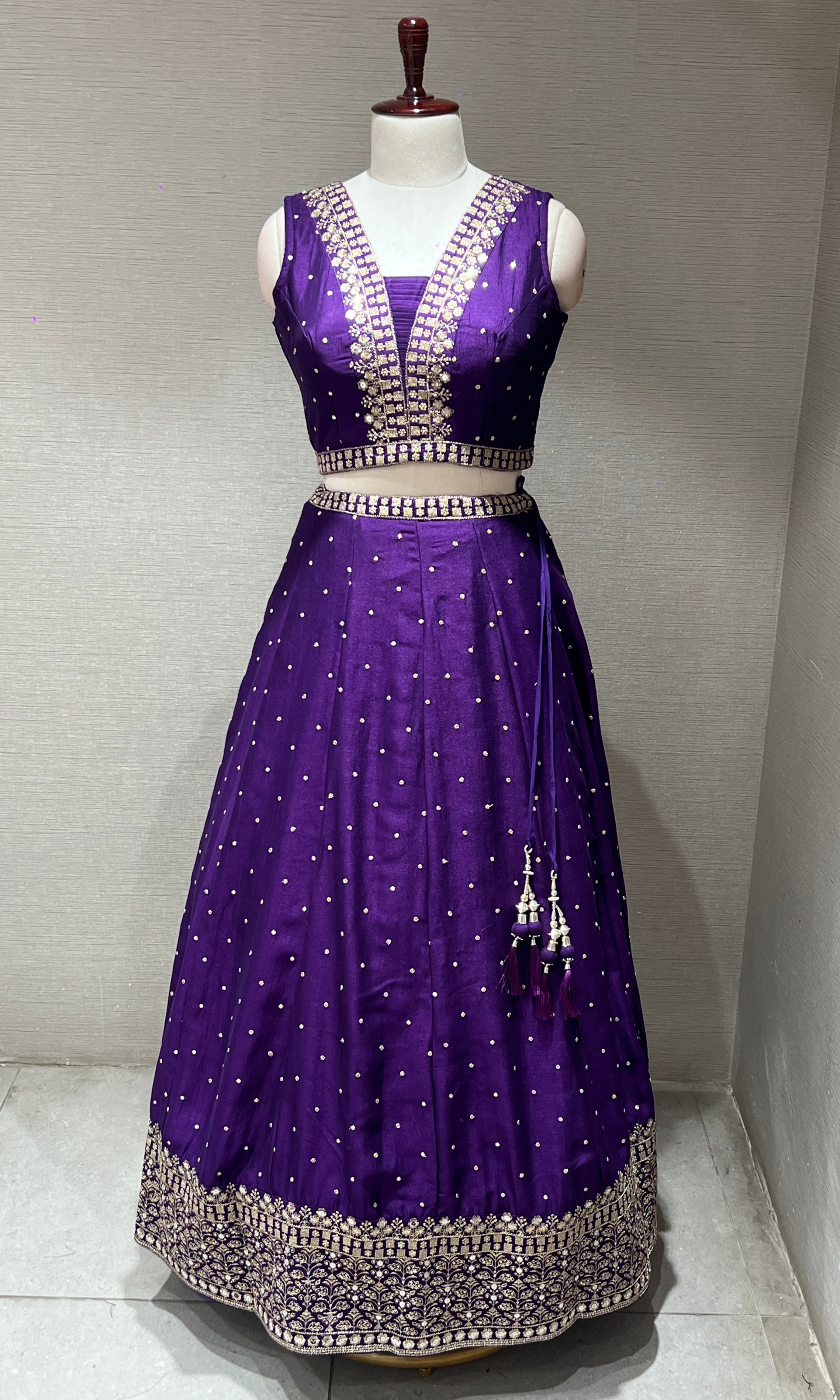 Purple Lehenga