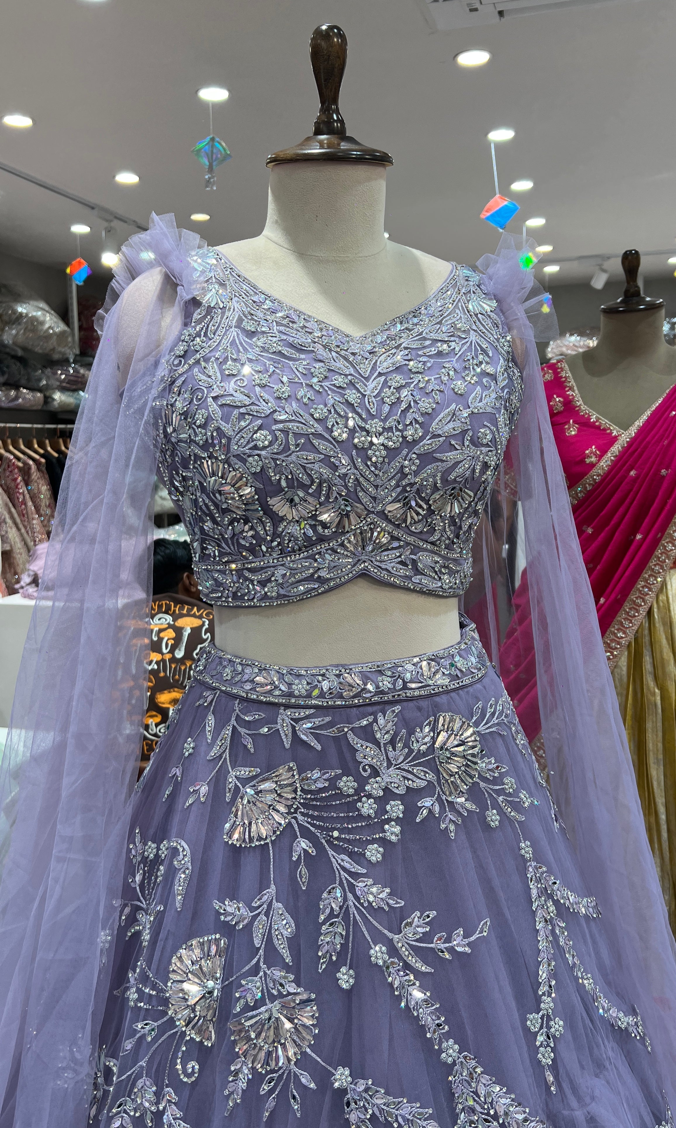 Light purple Lehenga