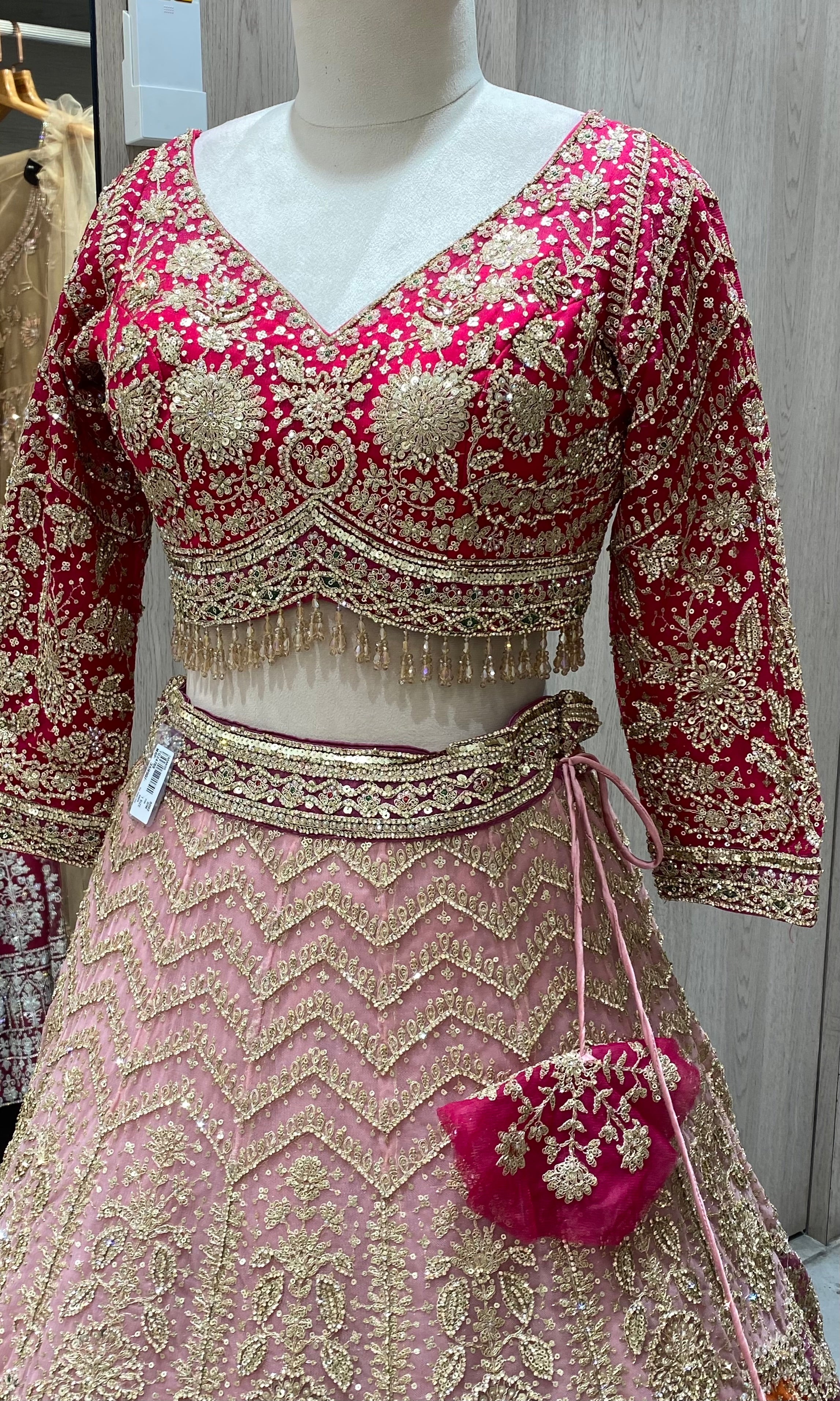 Pink Lehenga