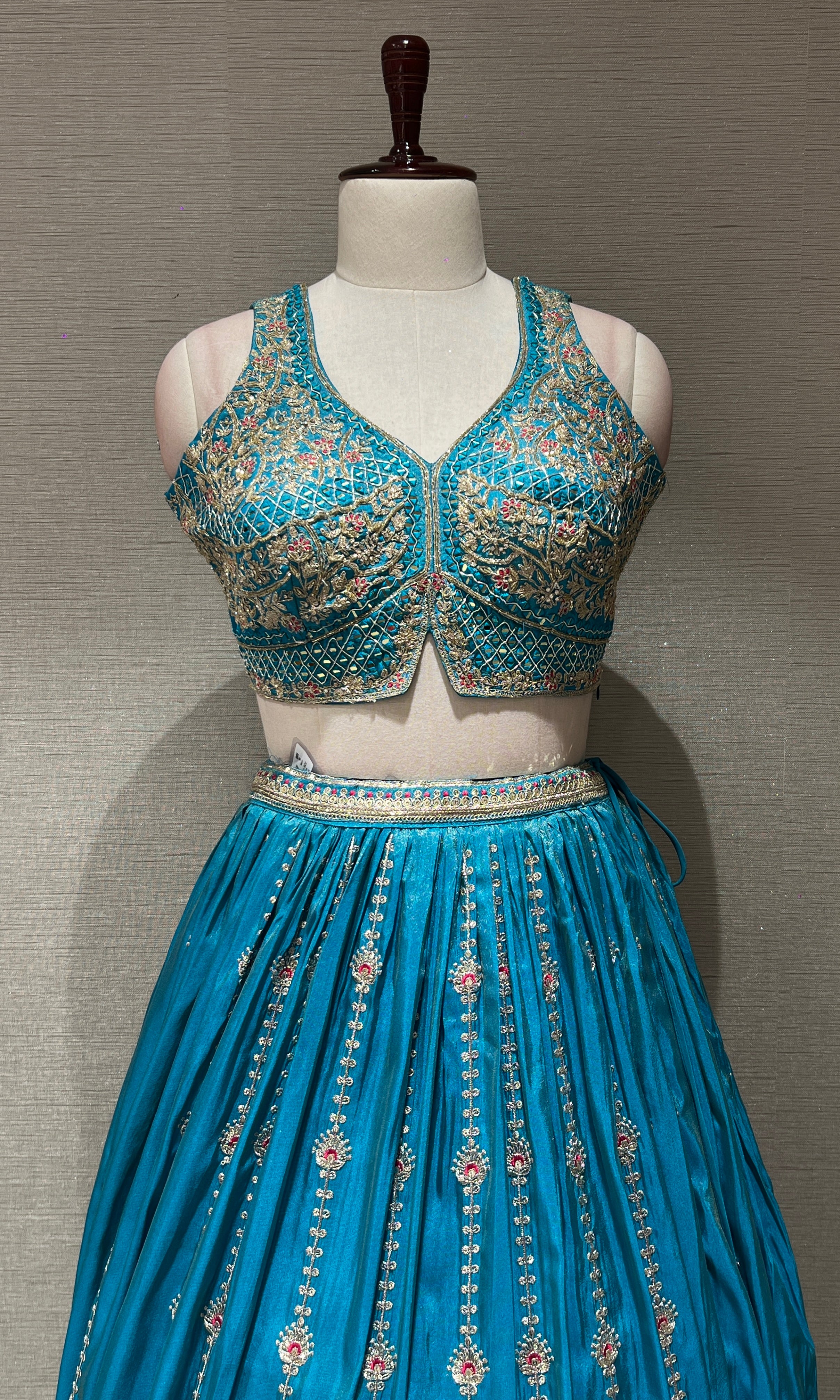 Blue Lehenga
