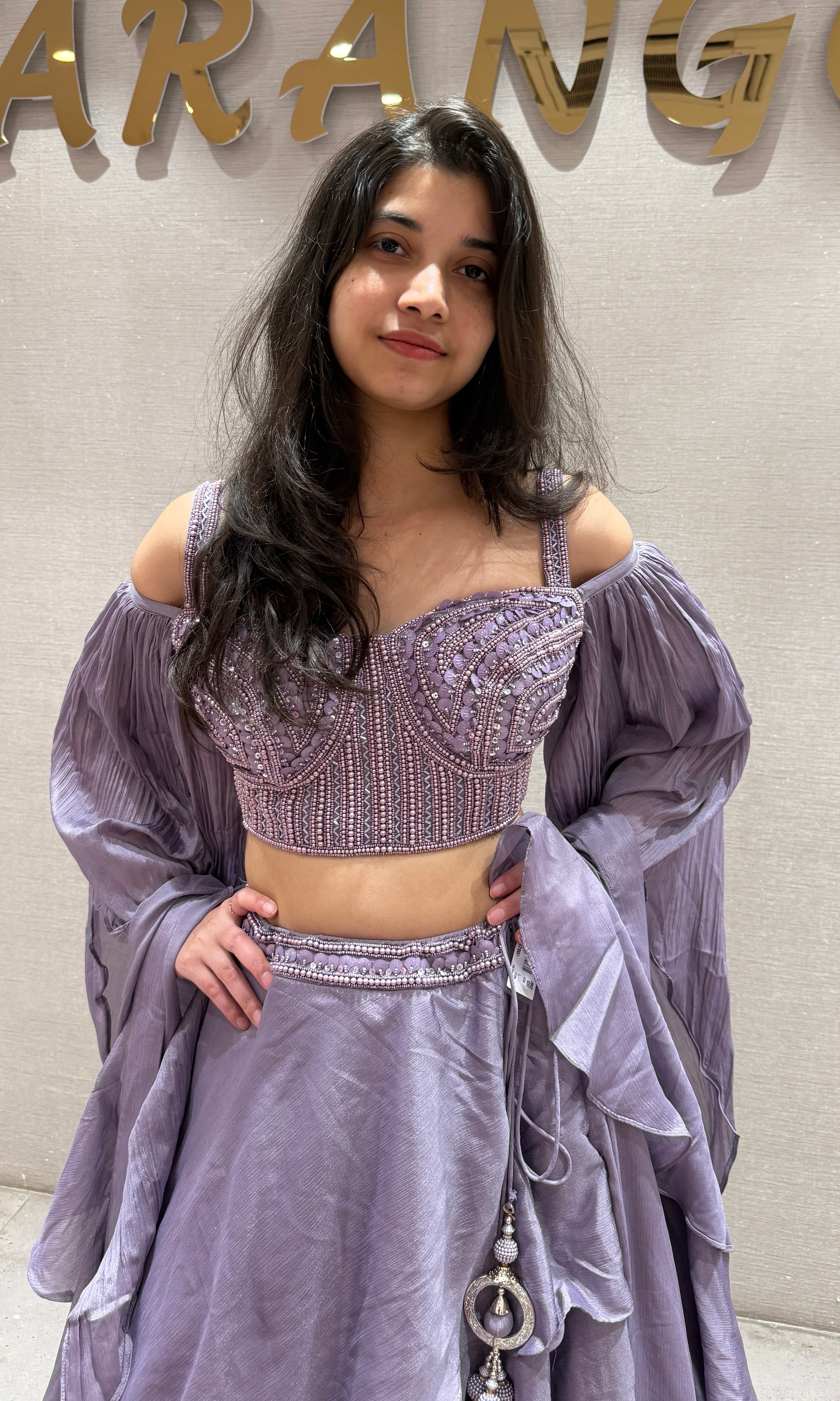 Lilac Lehenga