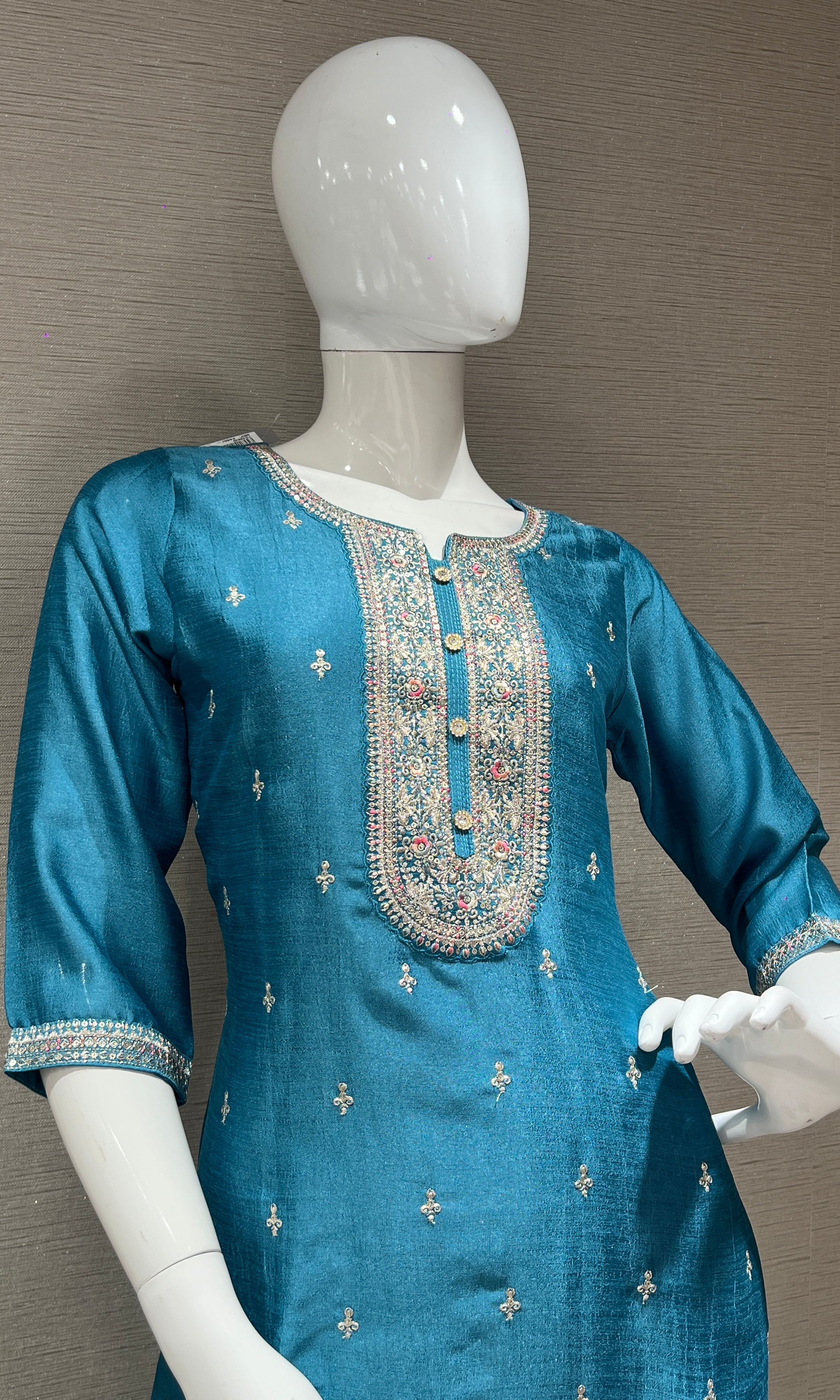 Blue kurta set